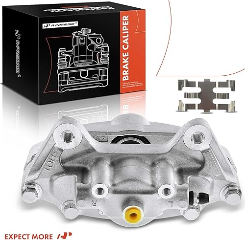 Miniatura 8 de A-Premium Conjunto de pinza de freno de disco compatible con modelos Nissan e Infiniti - 370Z 2009-2019, FX50 2009-2013, G37 2008-2013, M37M56