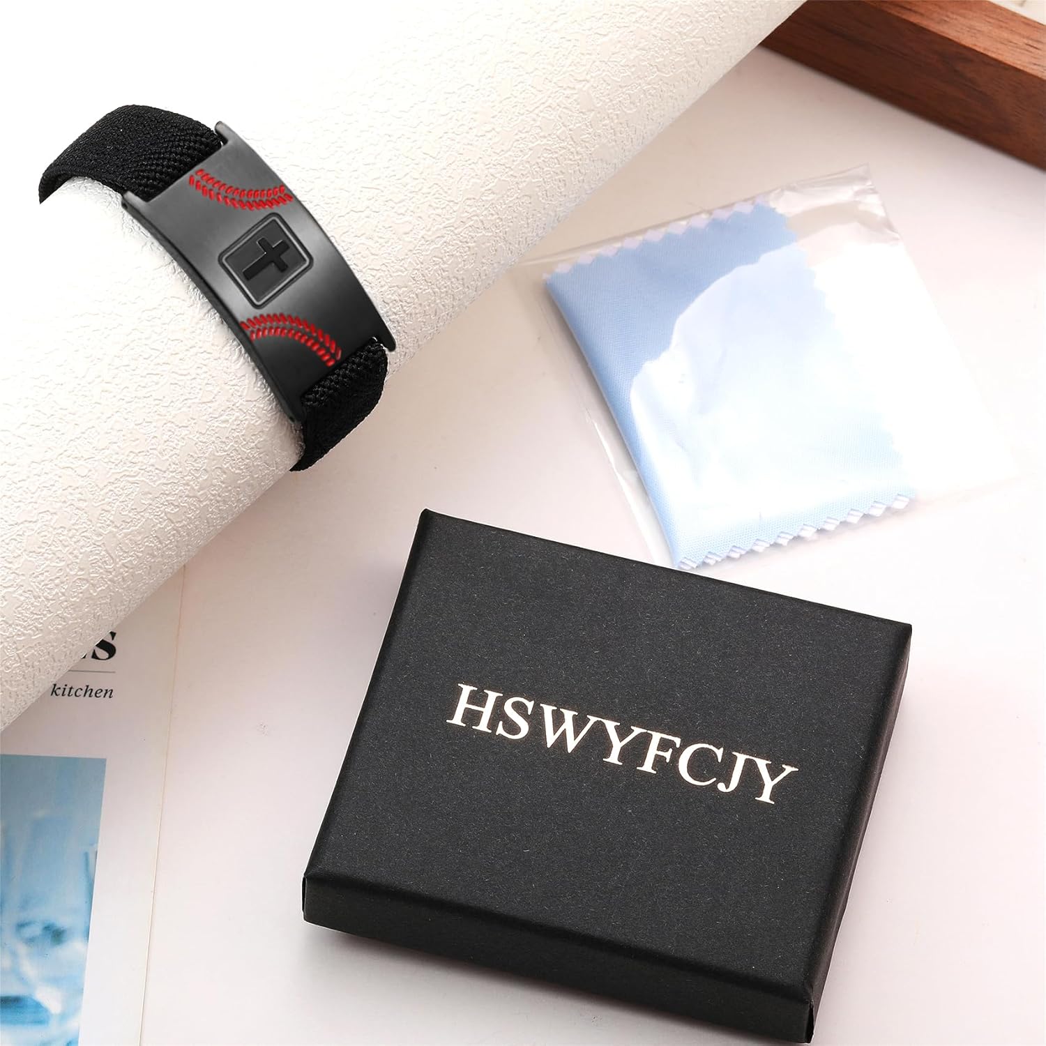 Baseball Bible Verses Cross Bracelet for Boys Men Coach Team Kids Player Adjustable Strap Christian Religious Bracelets Baseball Baptism Jewelry Gifts for Him Valentines Day Birthday - Image 6