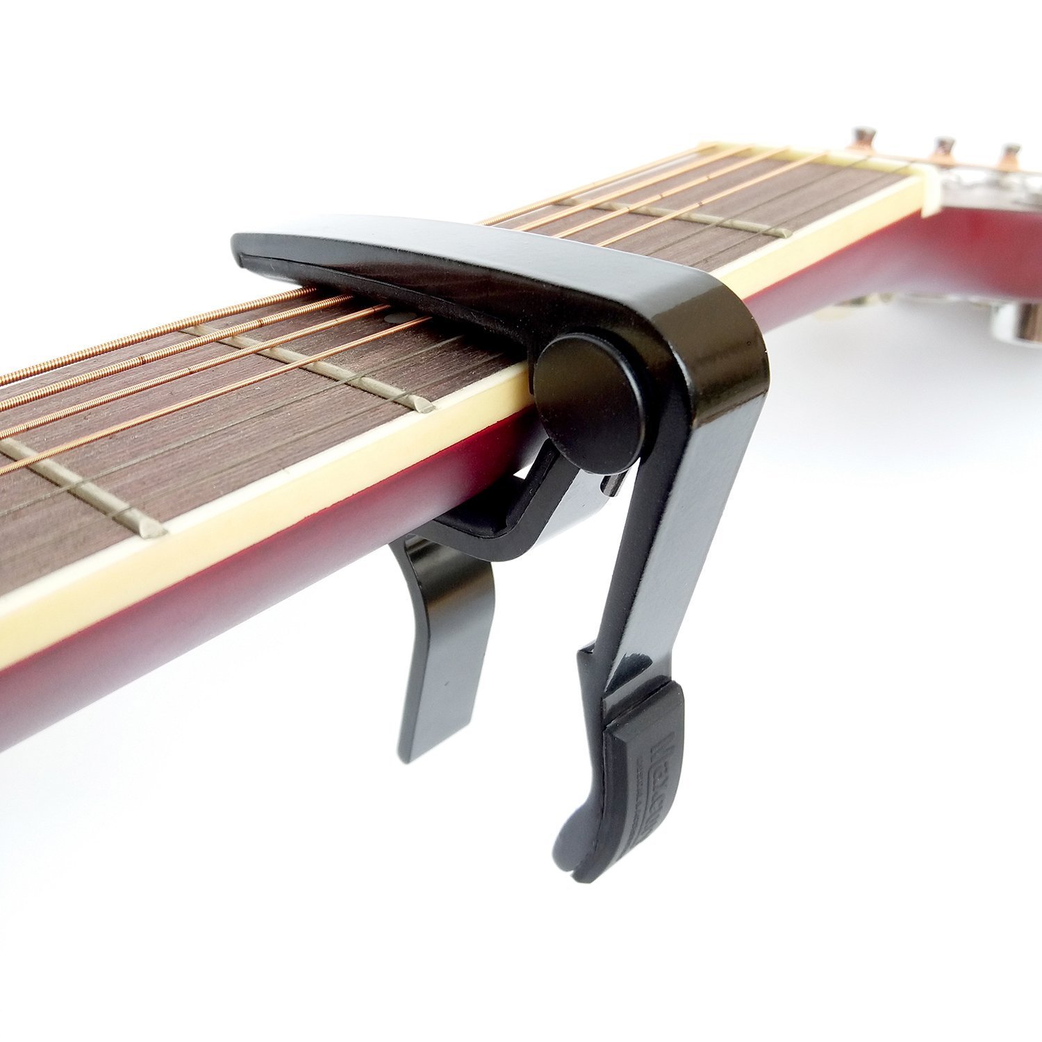 Stanz (TM) Single-handed Guitar Trigger Capo Quick Change (Black