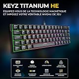 The G-Lab - Keyz Titanium HE - 65% Hot Swap Magnetic Switch Gamer Keyboard - 2
