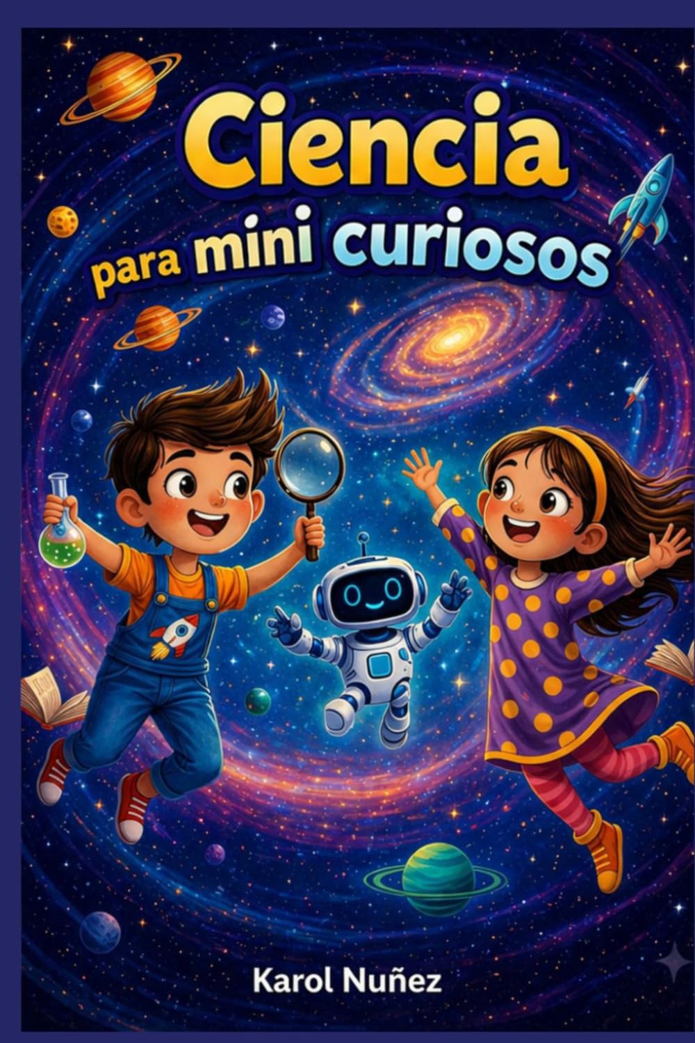 Ciencia para mini curiosos: libro con actividades y juegos