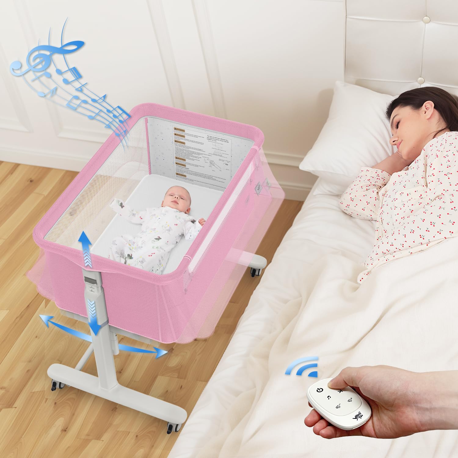 VaVaSoo Rocking for Baby Automatic Bedside Sleeper Electric