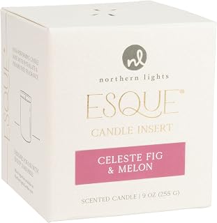Northern Lights Candles - ESQUE Insert - 9oz - Celeste Fig & Melon - 95003