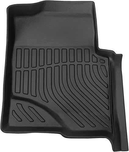 Miniatura 6 de UNSTECH Alfombrillas de goma para Ford Fiesta 2011-2013, juego completo de alfombrillas de goma TPE personalizadas para todo tipo de clima,