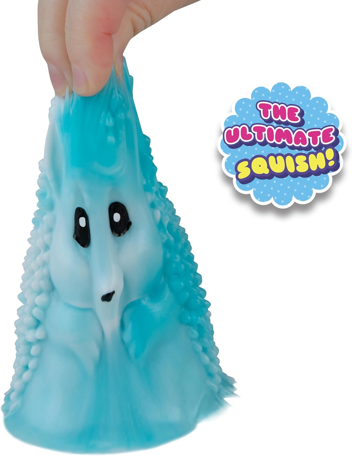 ORB Tabalicious Pets Big TABA Squishy Hedgehog - Cute, Soft, Sticky Animal TABA Squishies Toys - Squish and Squeeze for Play and Stress Relief - Fun Kawaii Sensory, Fidget Toys for Kids and Adults