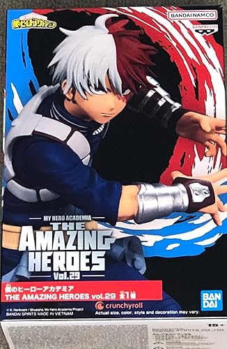 Banpresto 19708 Figura de Shoto Todoroki My Hero Academia The Amazing Heroes Vol.29 disponible en Yaxa Venezuela