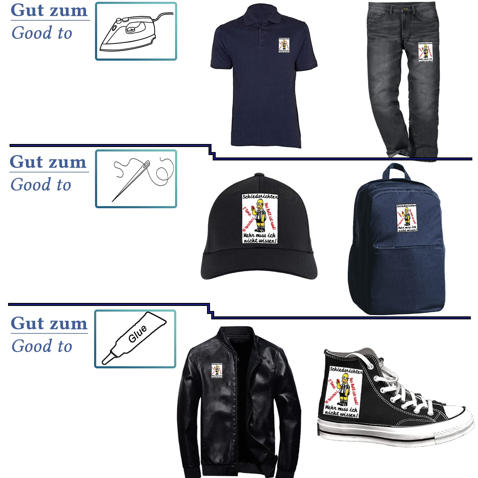 Trikot Aufnäher -C- -A- Kapitän Assistant