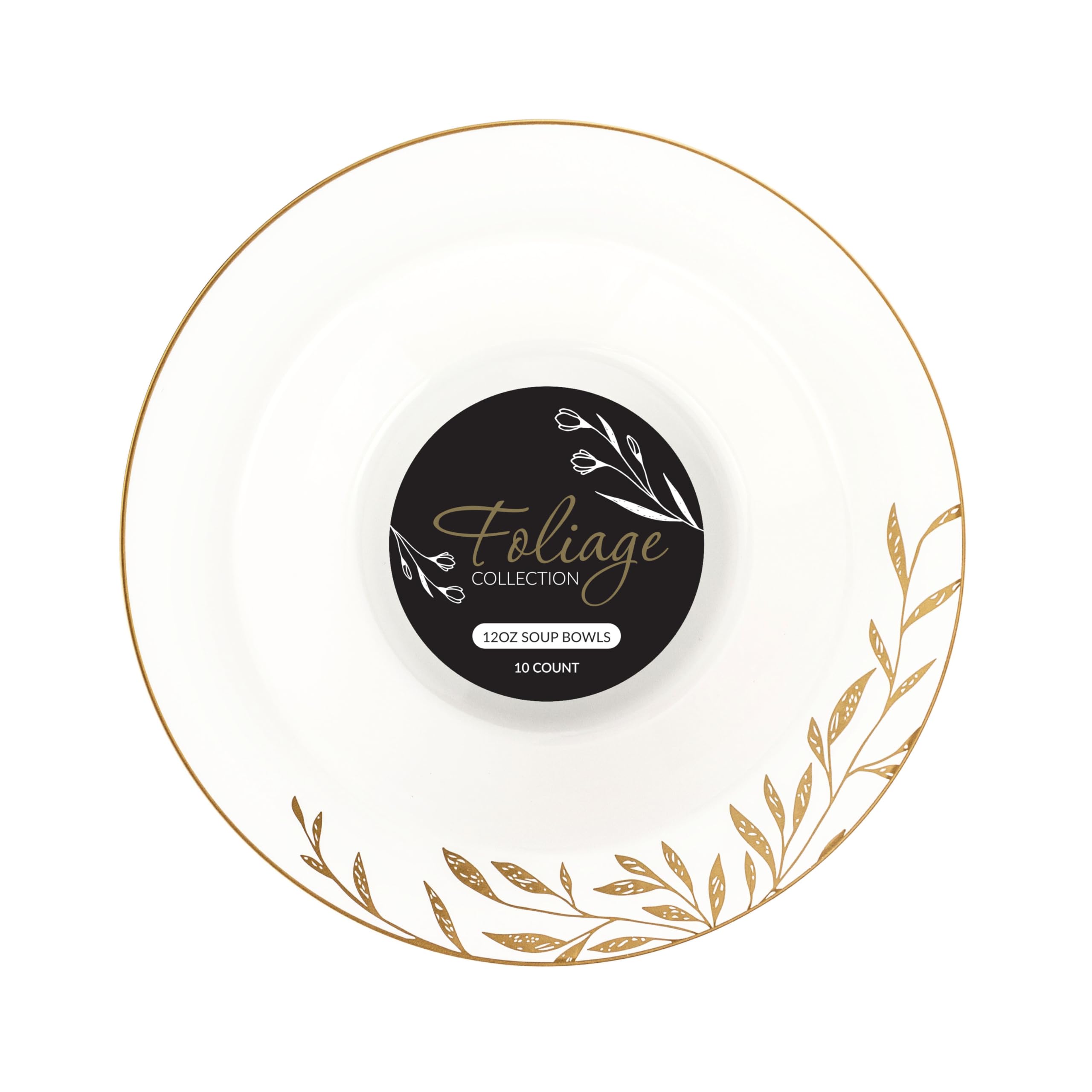 Elegant Disposable Plates - Granite Party Set -25