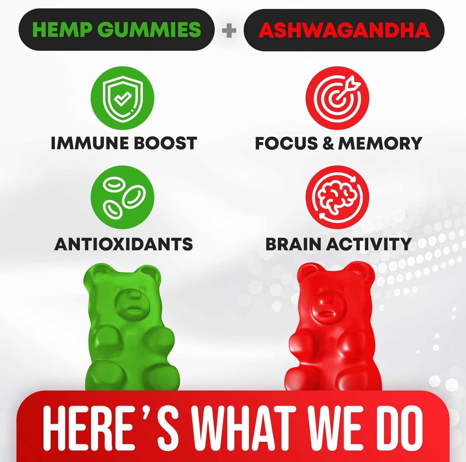 JOYLI Nutrition Hemp Gummies & Lung Cleanse Support – Mullein Leaf, Reishi Mushroom & Vitamins A, C, D, E – Vegan, Sugar-Free, Non-GMO Clean Lung Supplement – 60 Gummies for Respiratory Health