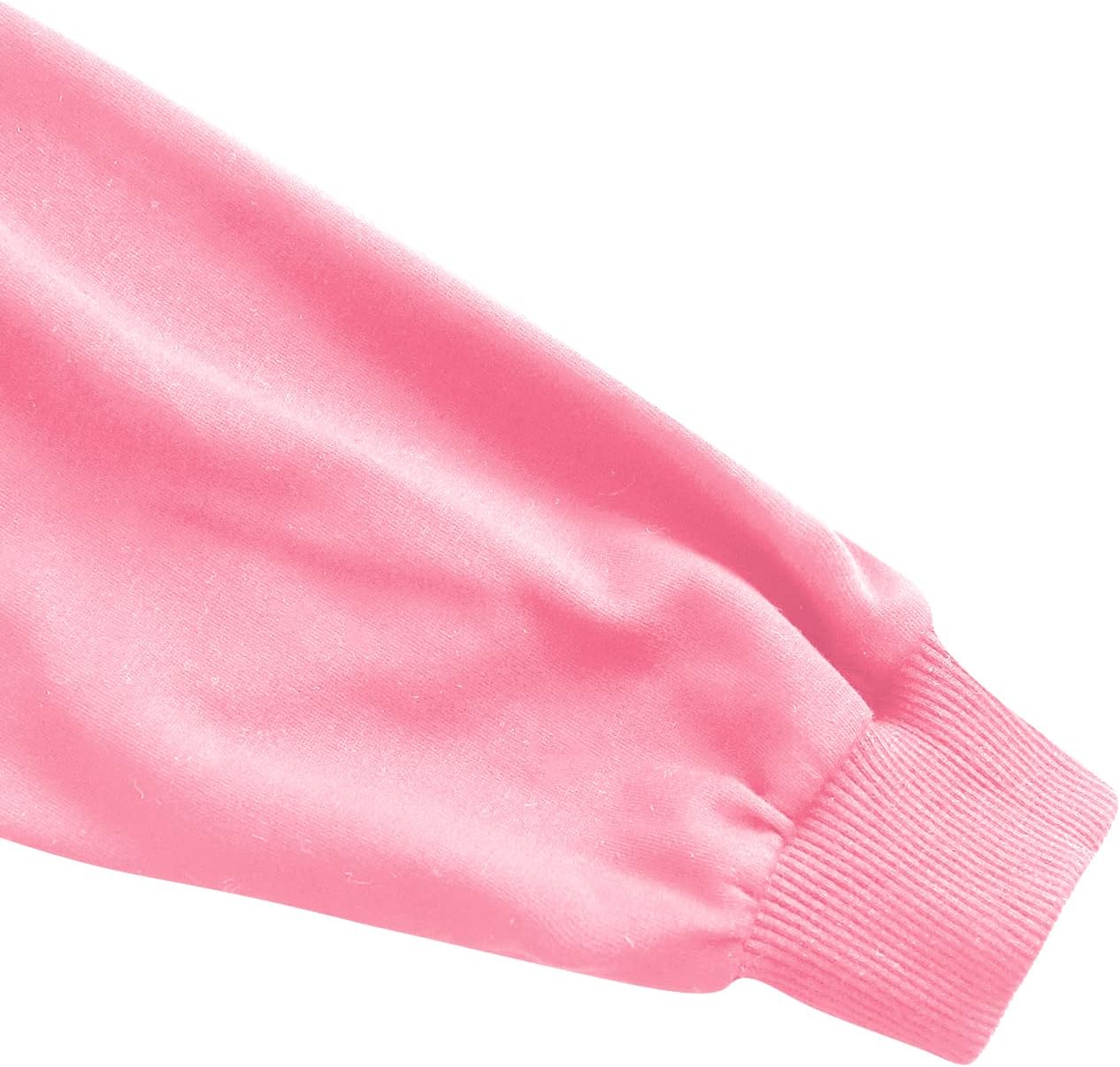 WDIRARA Girl's Cute Cat Ear Crop Tops Long Sleeve Causal Plain Hoodie Sweatshirt Shirt - Image 5