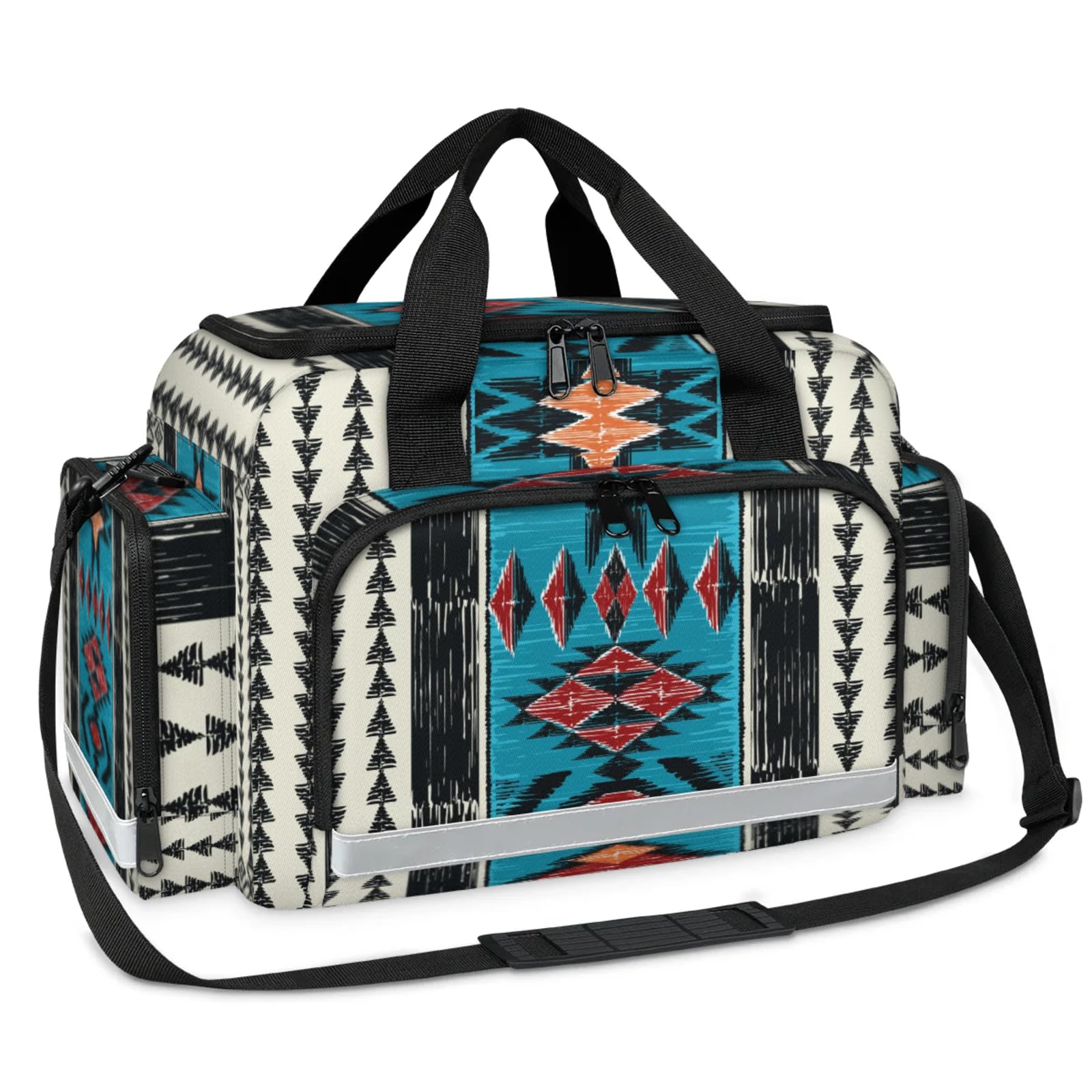 GzLeyigou First Aid Bags Empty, Aztec Emergency Bag First Aid Kit Multiple Compartment Kit Carrier On Call Trauma Bag For Paramedics Emergency Medical Supplies Kit