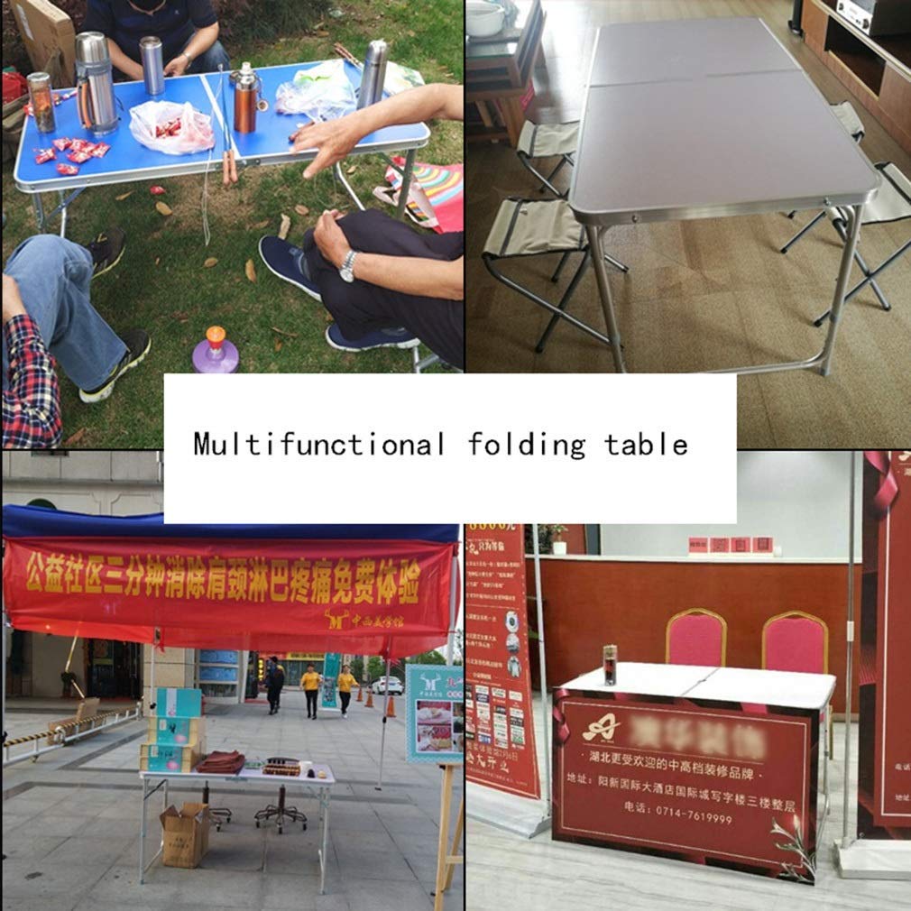 Table de propagande mobile MU en aluminium pour stand extérieur