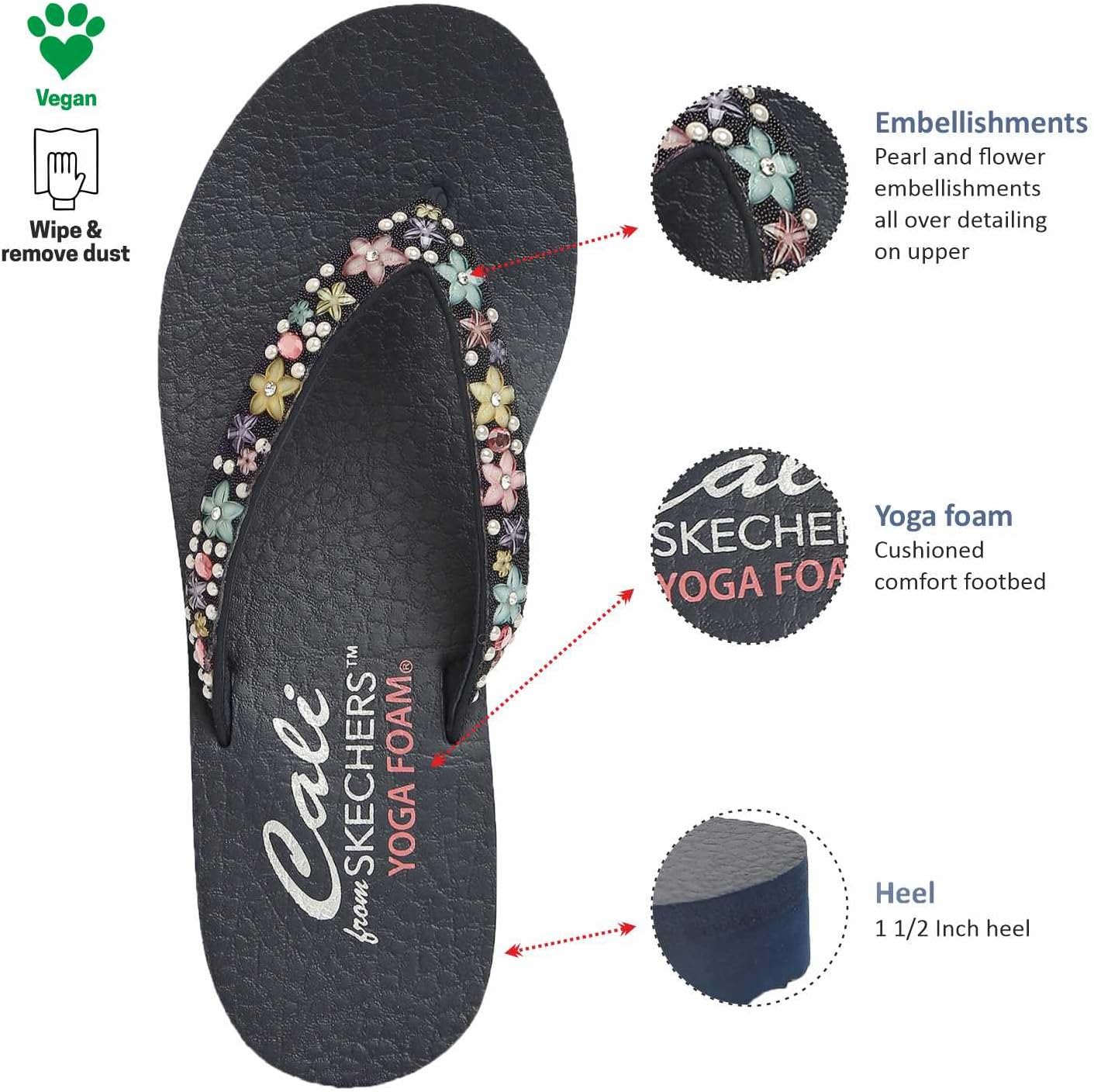 Skechers womens Meditation - Dancing Daisy