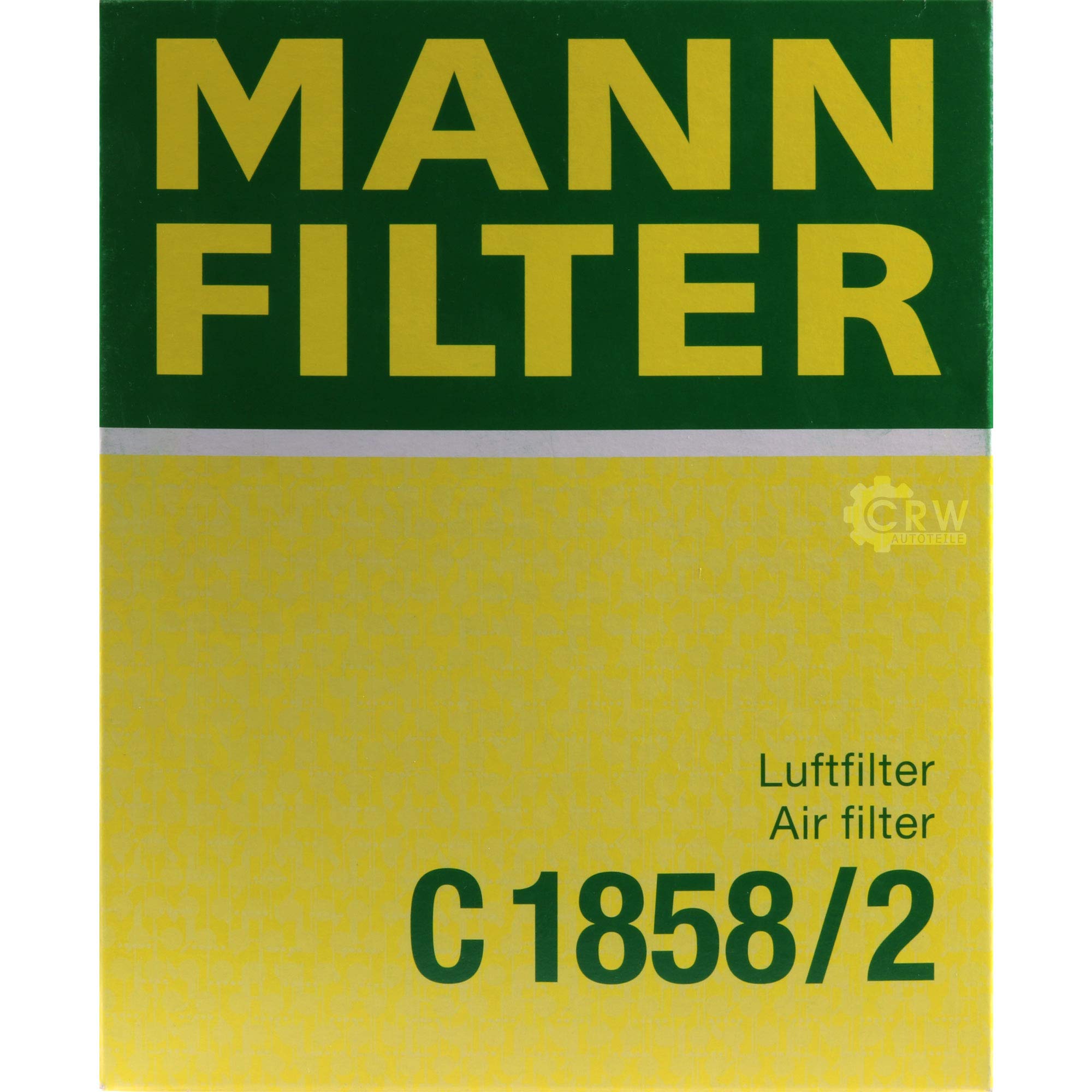 Paquete de inspección Kit de mantenimiento de filtros con filtro de aceite W 75/3, filtro de aire C 1858/2, filtro de combustible WK 6002, filtro de habitáculo CU 2240, anillo de sellado