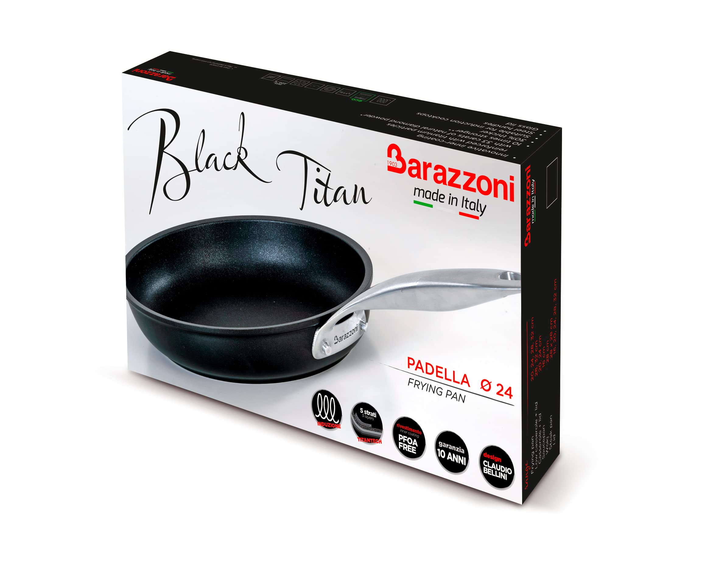 Amazon｜Barazzoni(バラゾーニ) シリコンエッジ耐熱強化ガラス蓋付き