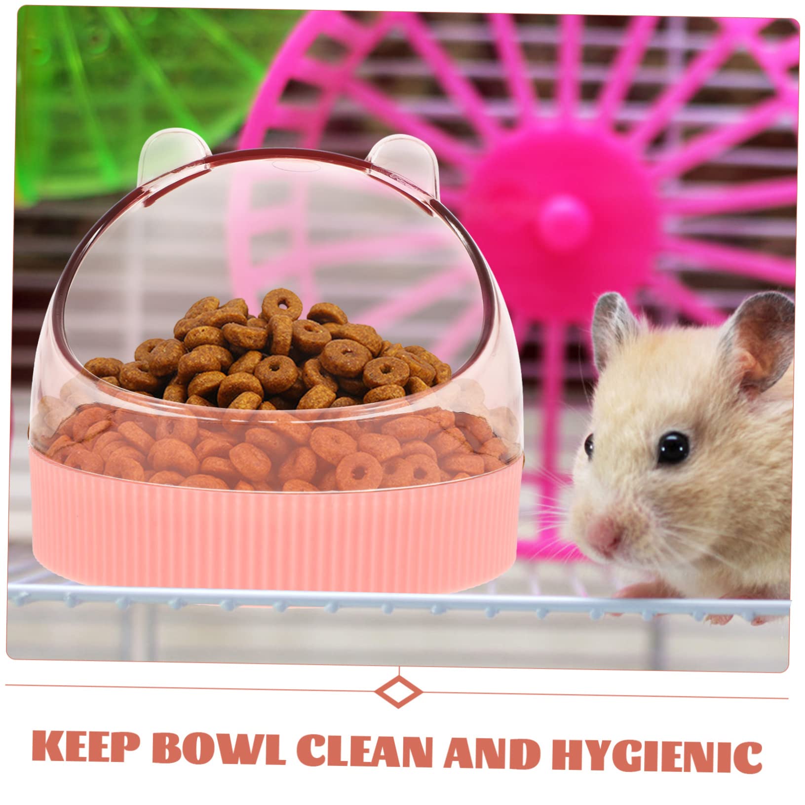 minkissy 3st Futternapf Für Kleintiere Sichere Rattenschüssel Wassernapf Für Hunde Igel Liefert Rattenzubehör Rattenvorräte Futterspender Für Welpen Hasenzubehör Lieferungen Acryl Hamster