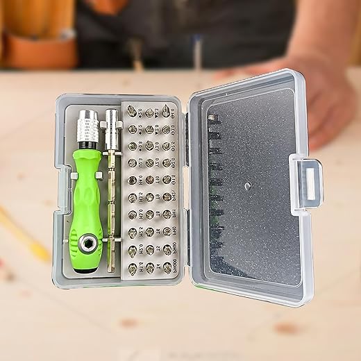 32-in-1 Multifunctional Screwdriver Set Household Home Repair Tool Kit for Phone, Computer, Watch, Laptop, Game Console