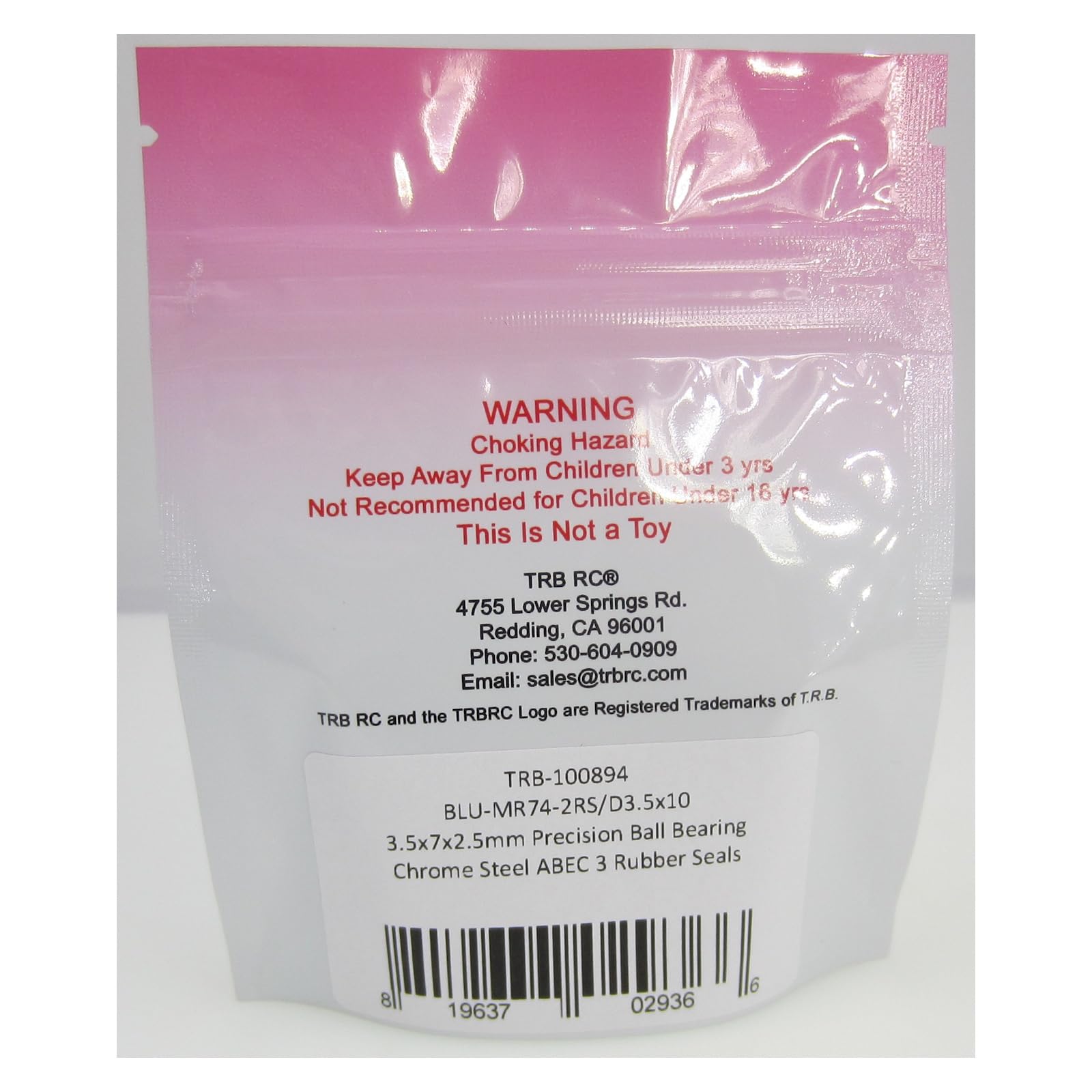 LAFPACY R16061 Ball Bearing Set Spare Part for1:14 Brushless RC Car