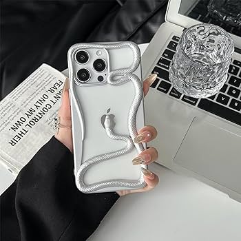 Amazon.co.jp: NeoLuxe Electroplated Snake-Pattern Phone Case