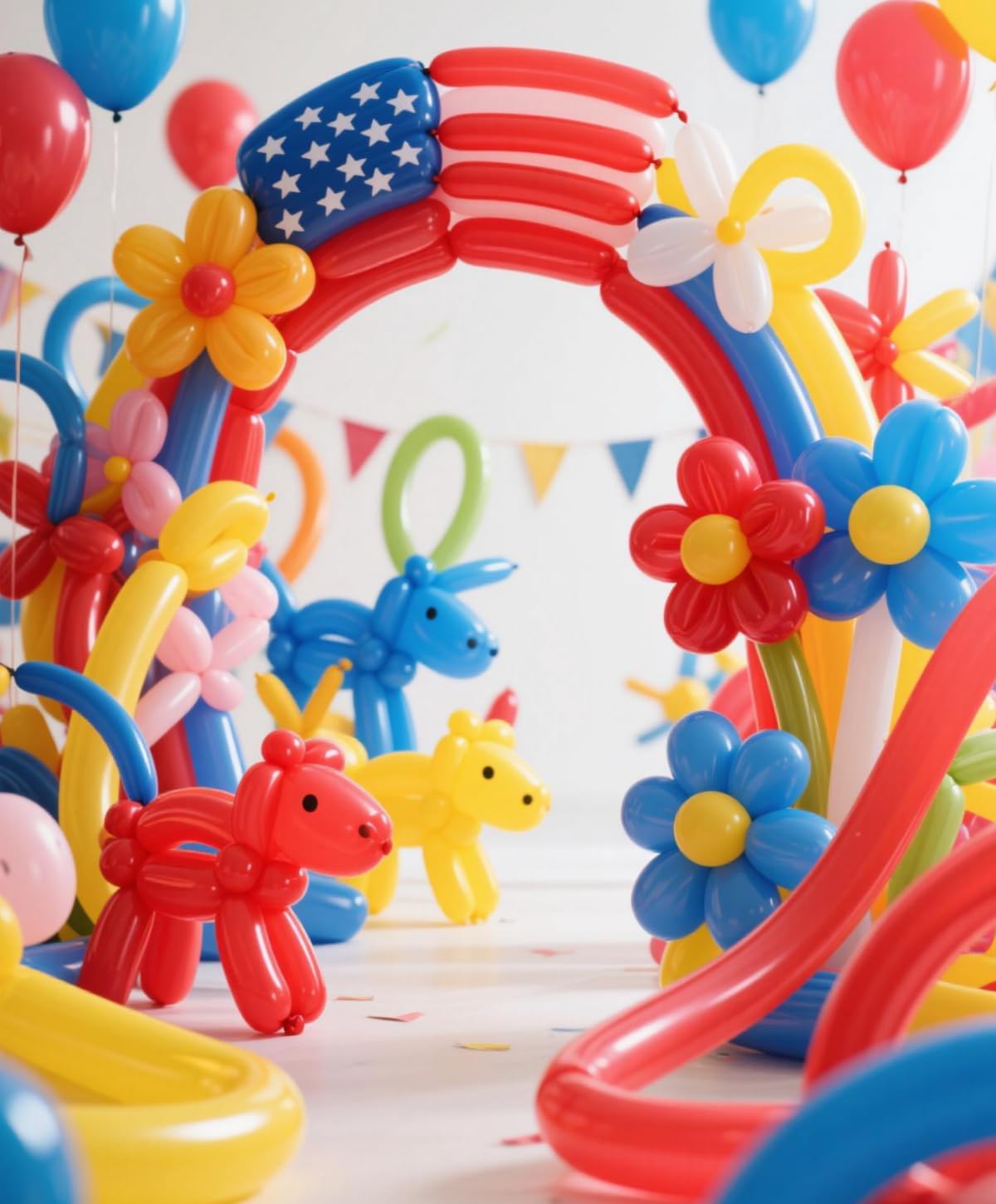 2000 Pcs 260 Balloons Bulk 20 Colors Long Twisting Balloon for Party Decorations, Magic Shows, Clown Supplies - Image 5