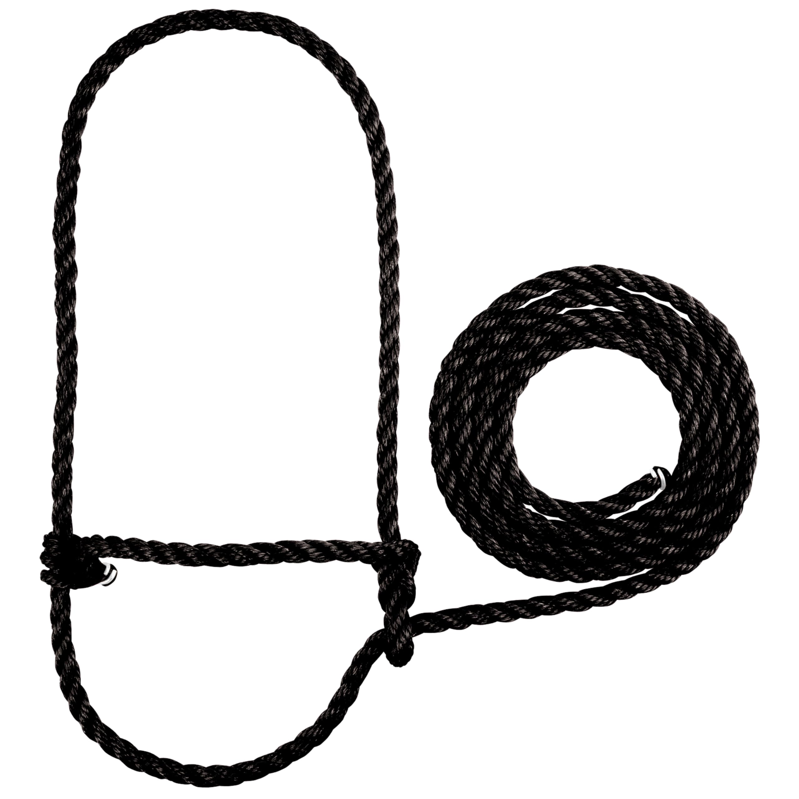 Weaver Leather Black Poly Rope Calf Halter by Weaver Leather