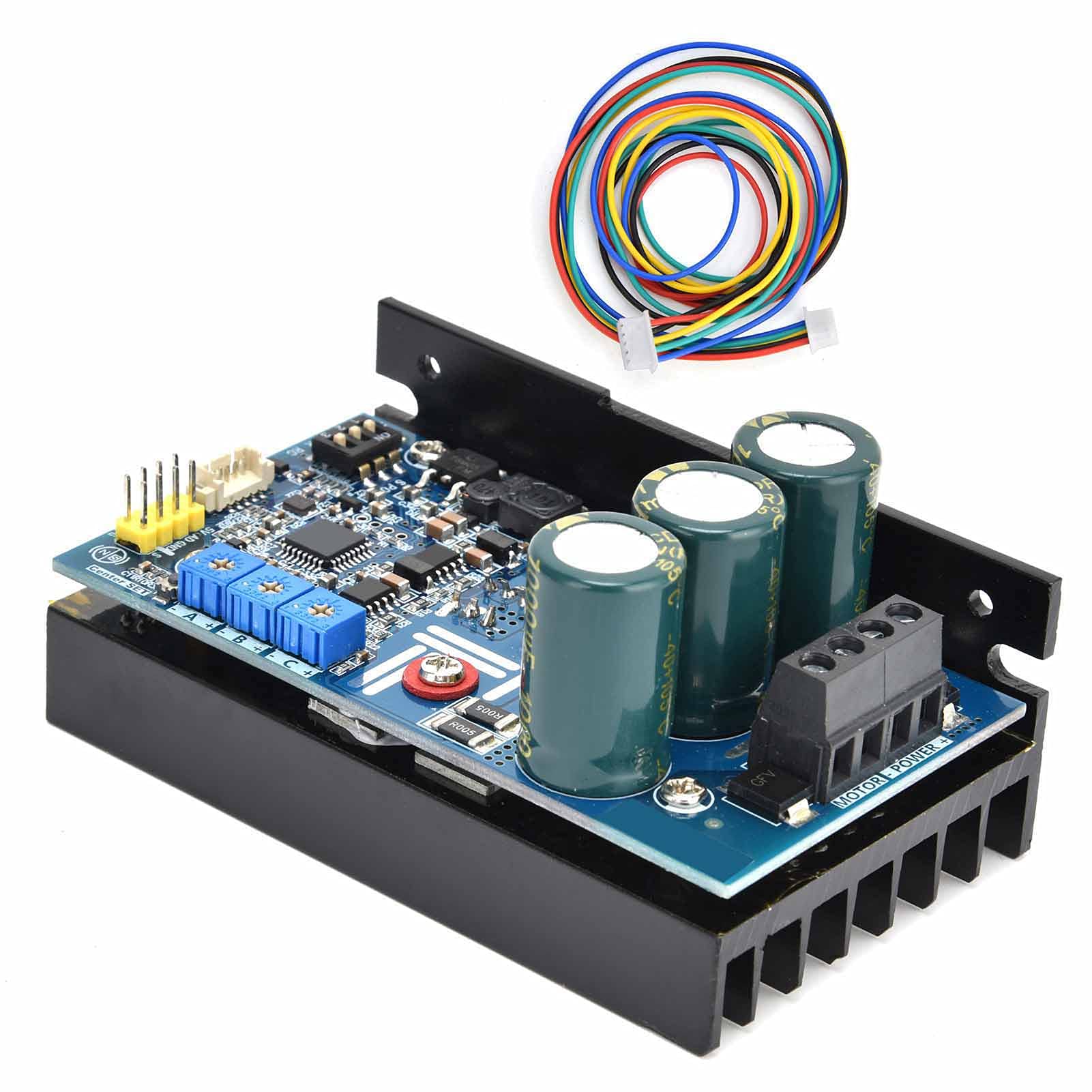 Oumefar Płyta Kontrolera PCB Trwałe Silniki Elektryczne o Wysokim Skręcaniu Płyta Kontrolera dla Robotyki 1-kanał 1 X ASMB-MT1