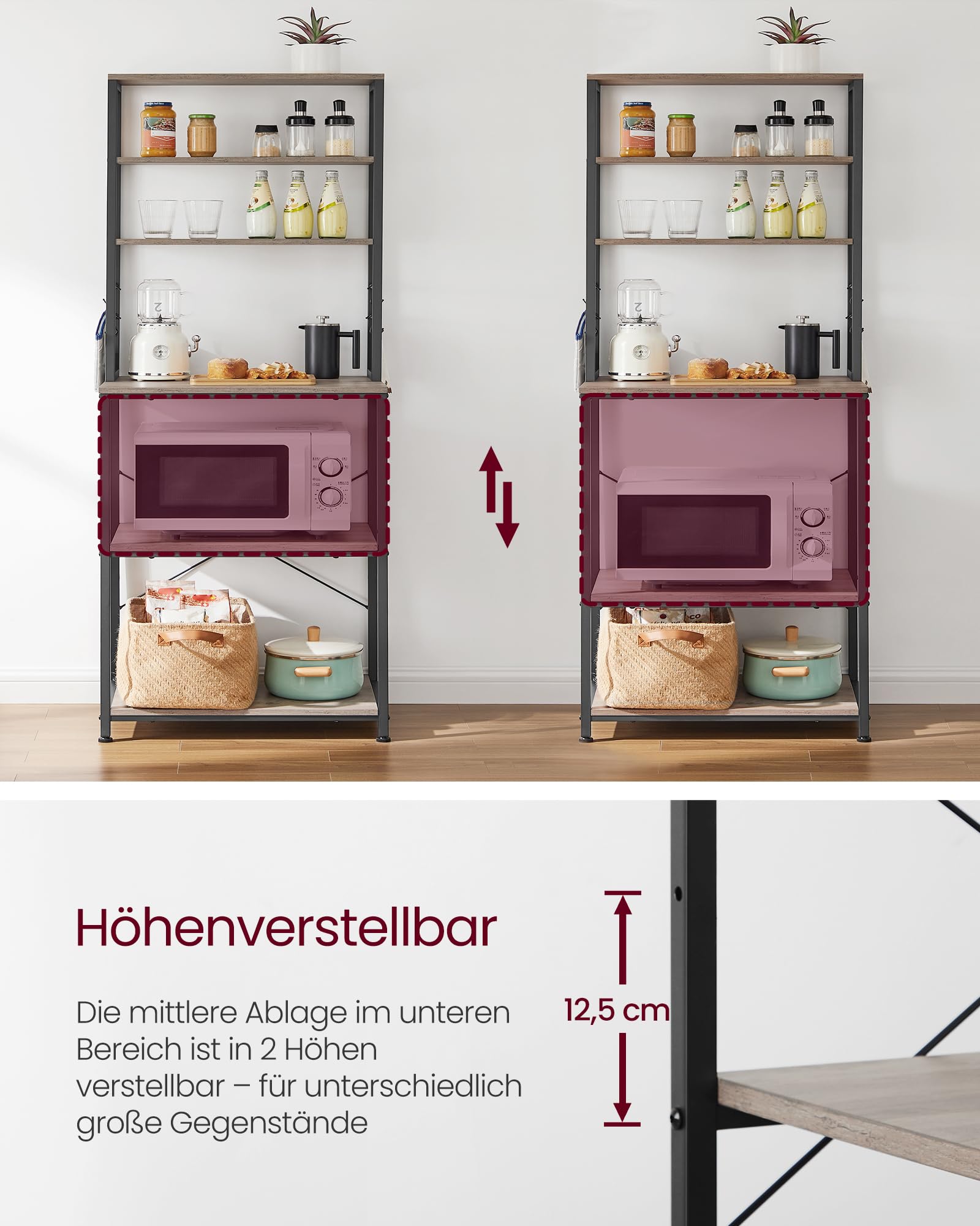 Vasagle Küchenregal – Bild 7