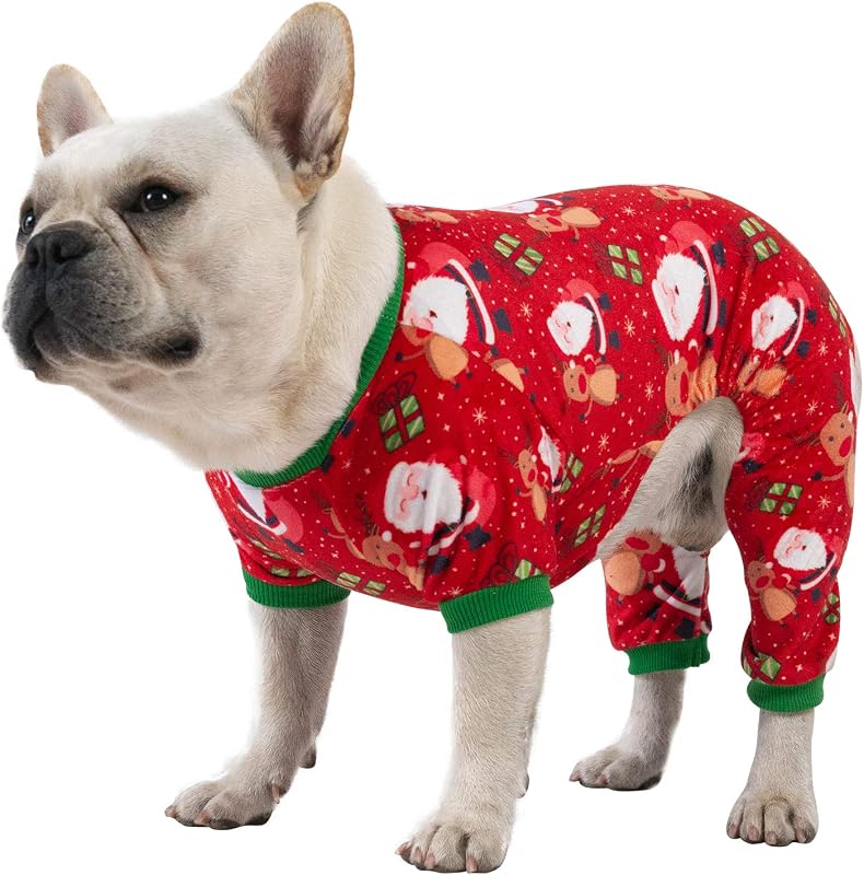 Pijama para Cães Pequenos CuteBone em Tecido Macio, Modelo Pulôver P135XS