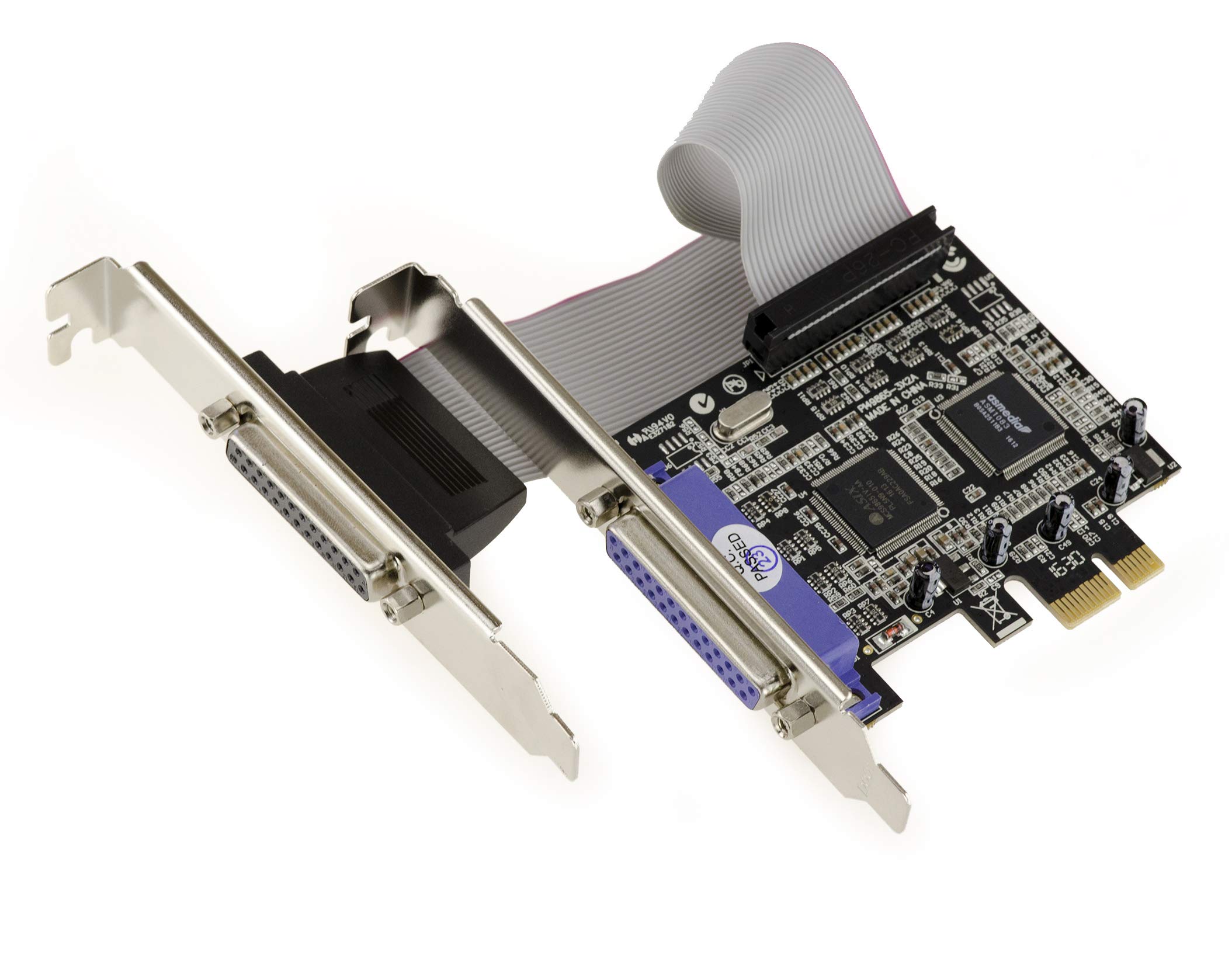 Adattatore Per Scheda PCI Express PCI-E Da PCIe A Porte Seriali RS232