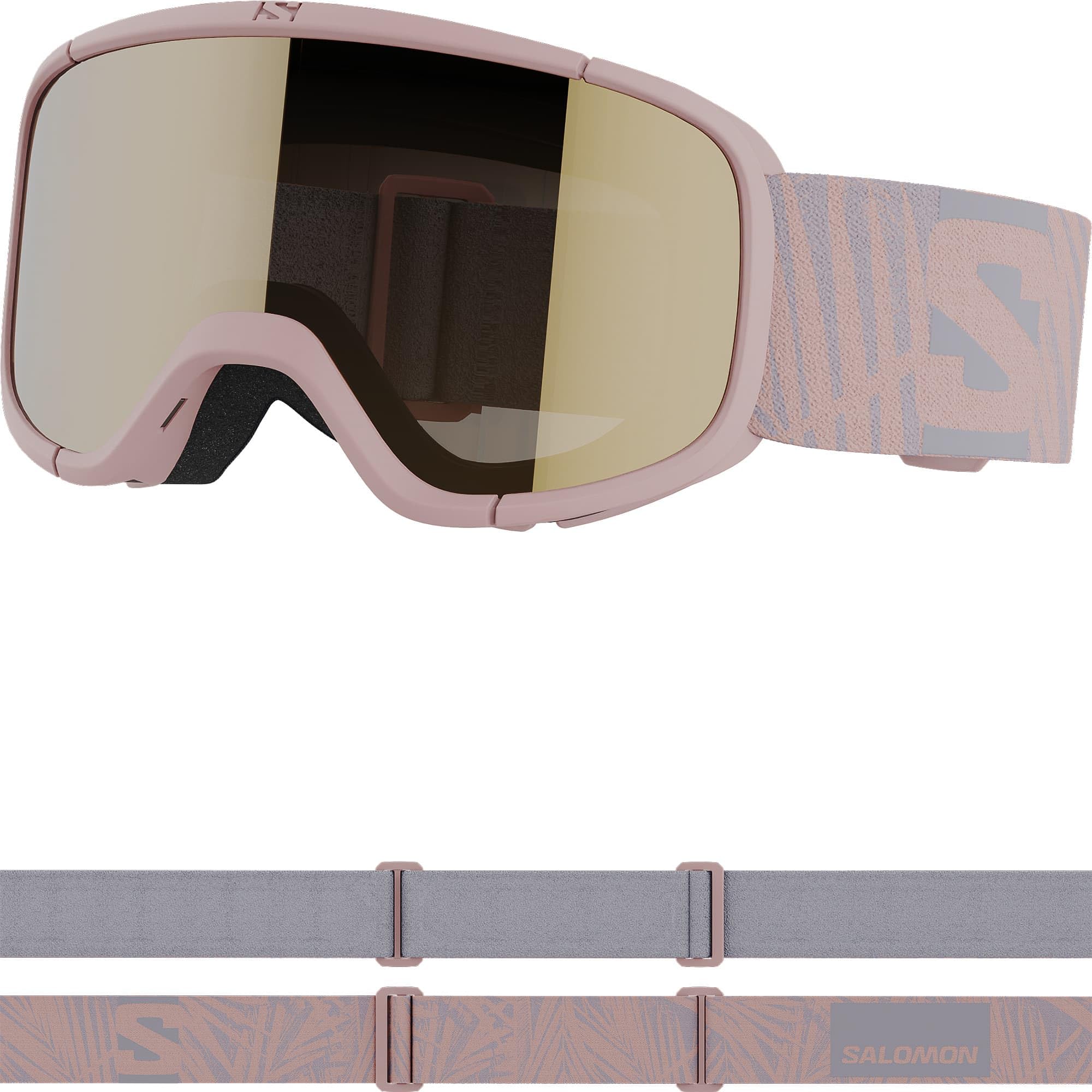 Salomon Lumi Access Masque de Ski Unisexe pour Enfant, Champ de Vision Élargi, Idéal pour le Ski et le Snowboard