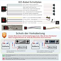 iFreGo Autórádió Bluetooth Kihangosítóval - 1 DIN, 7 Színű Háttérvilágítás, SD/TF/MP3/AUX, FM/AM, Gyorstöltés, 4x60W, Telefontartóval 8