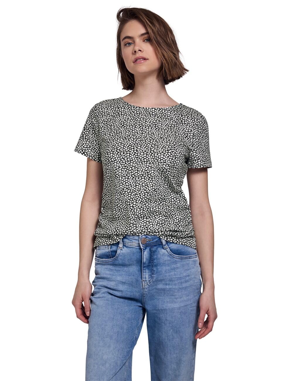 Street One Studio Damen Shirt mit Rückenausschnitt