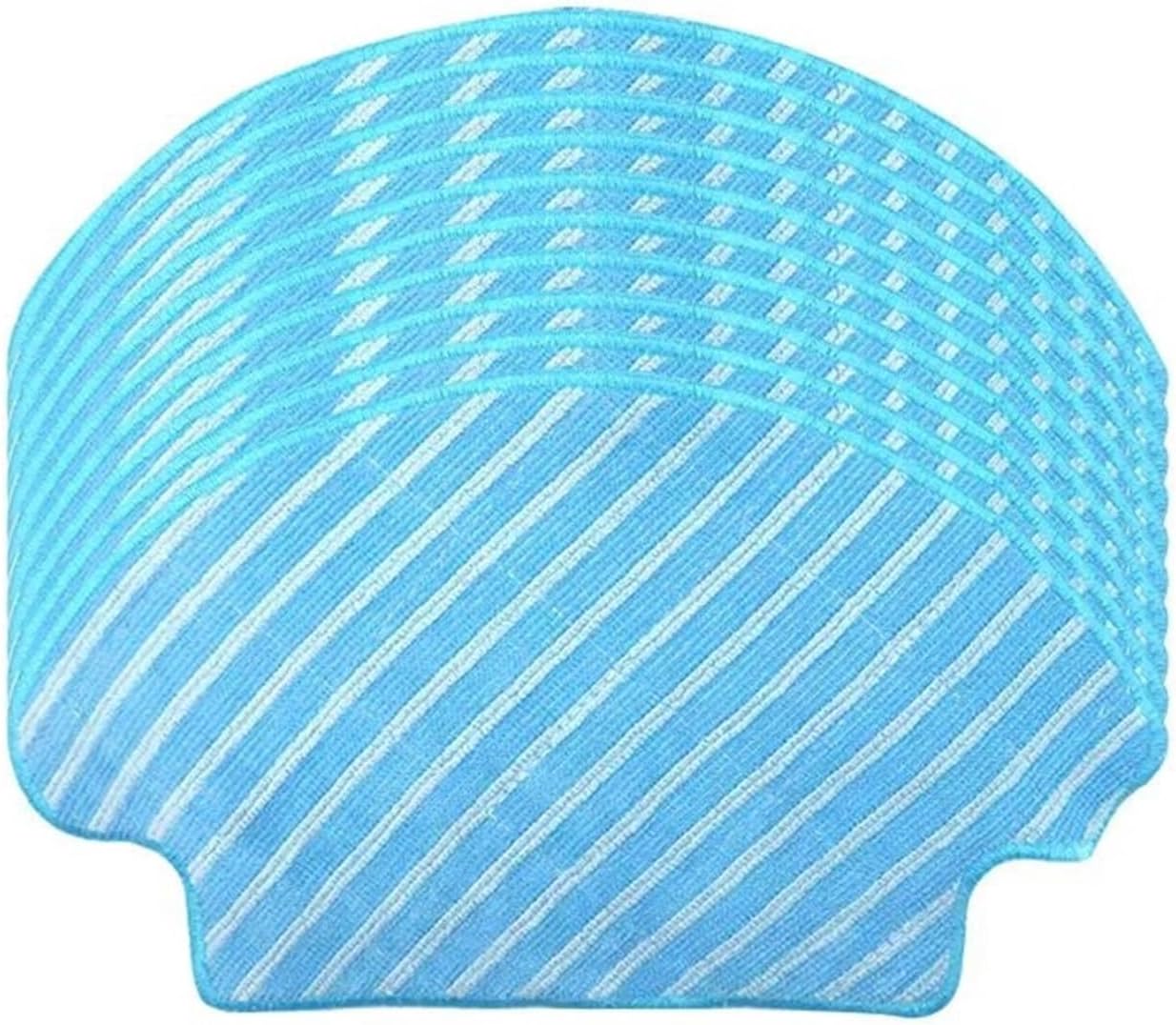Assembly Mop Cloths Rags,Compatible for Ecovacs Deebot DD35 / DD33 / DD56,10PCS Vacuum Cleaner Parts