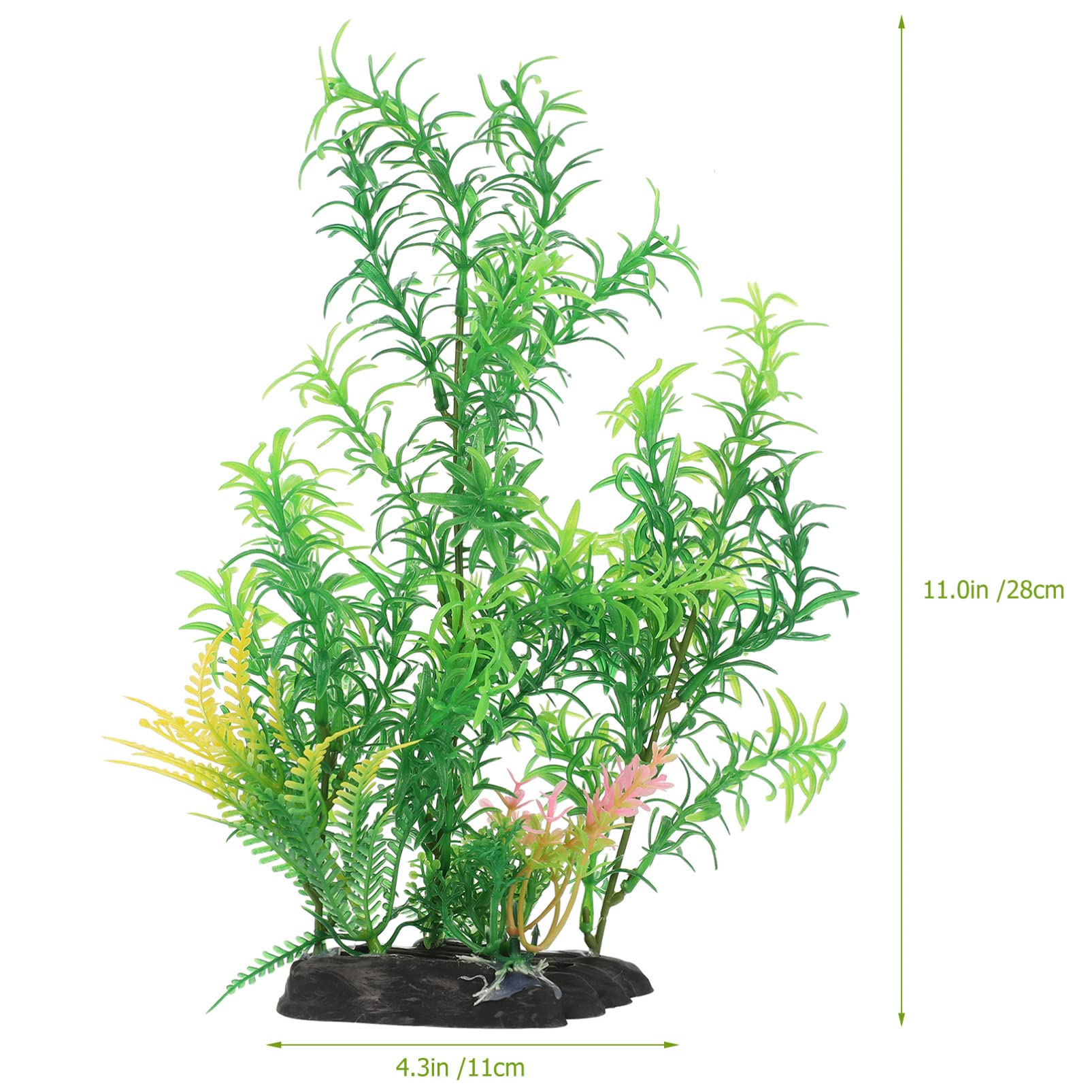 BESPORTBLE 10stücke Künstliche Wasserpflanzen Für Aquarien Plastikpflanzen Dekoration Für Fischbecken Langlebig Und Für Aquarien Und Terrarien