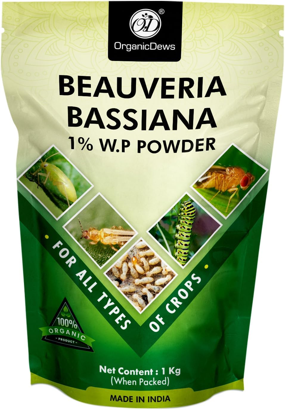 Beauveria Bassiana 1 Kg (1x10^8 CFU/g) for Plants 1 Kg