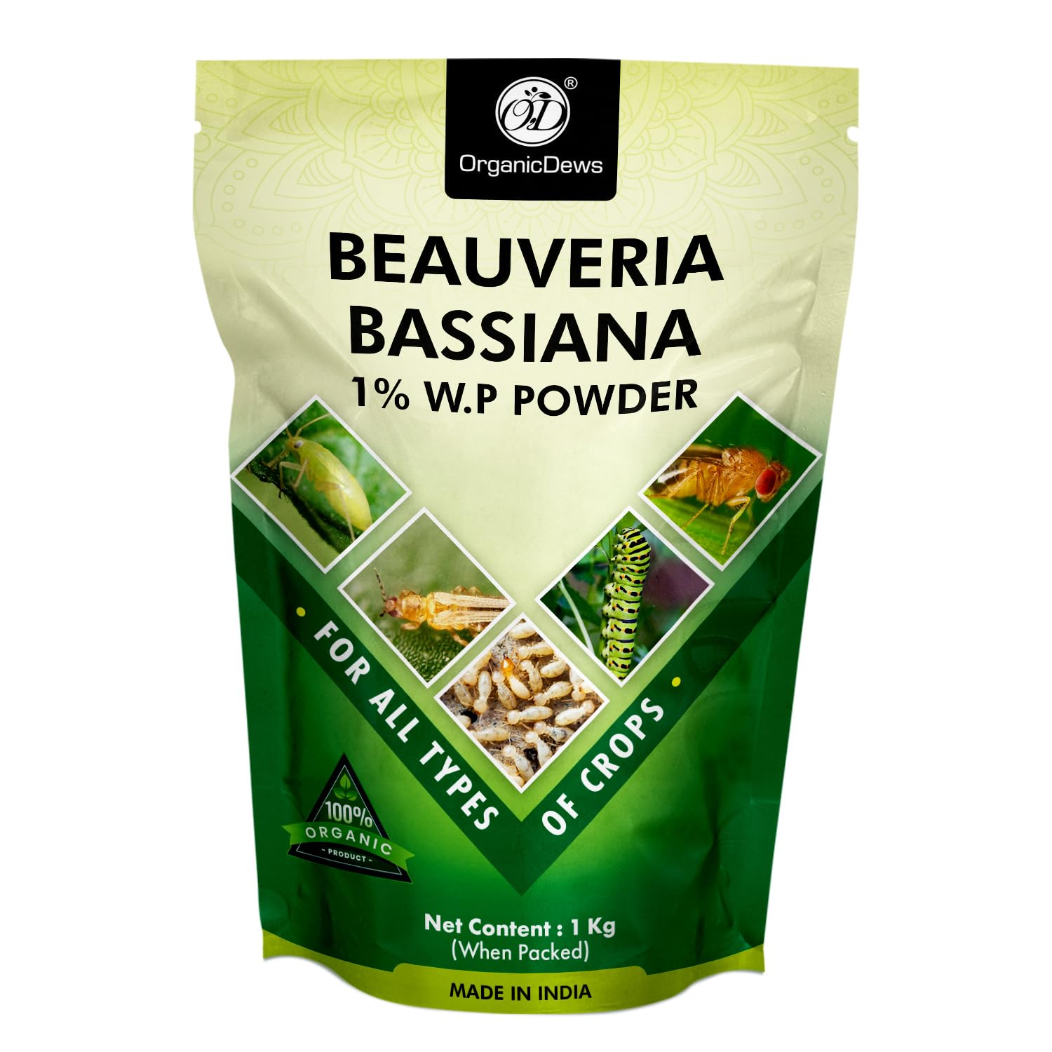 Beauveria Bassiana 1 Kg (1x10^8 CFU/g) for Plants 1 Kg