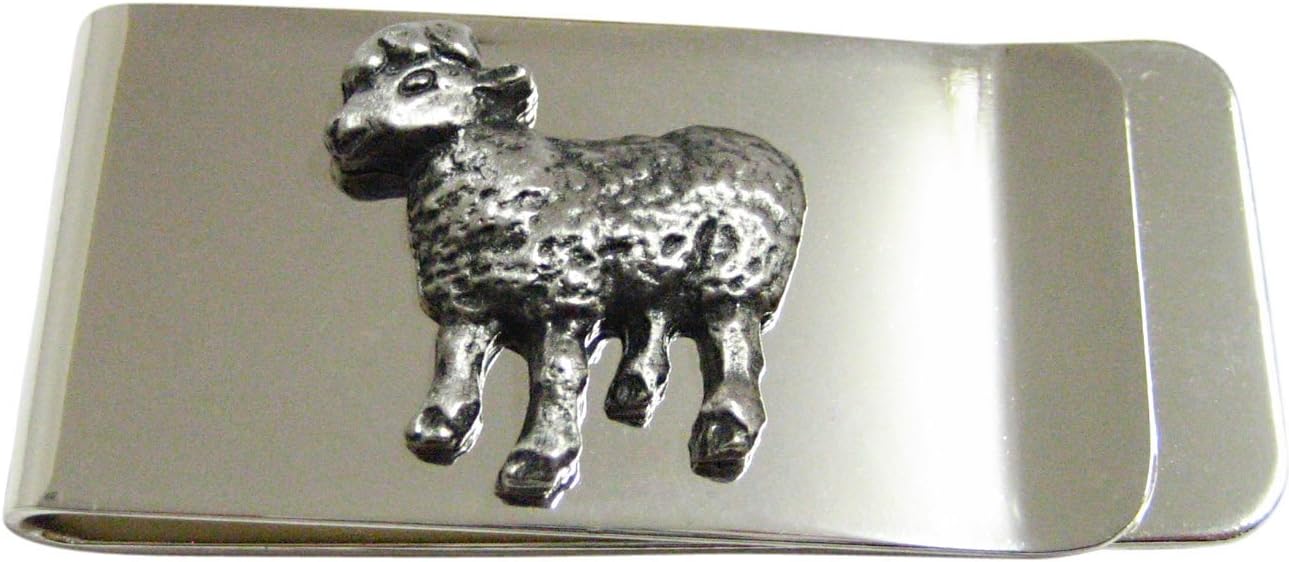 Kiola Designs Silver Toned Sheep Money Clip