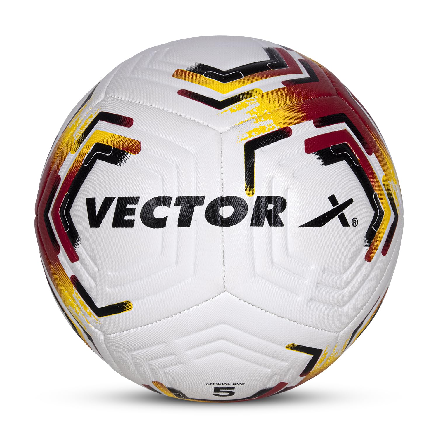 Vector X Xtreme Football, 32 Panel, 3D Embosed TPU Stitched, Suitable for Soft & Dry Groun, Hard Ground with Grass & Artificial Turf, Match Ball Szie- 5 (White)-image-16
