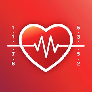 Heart Rate & Blood Pressure Health Monitor - Accurate Heartbeat Tracker, BP Checker, Stress & Fitness Analyzer