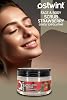 Ostwint Face and Body Exfoliating Scrub Strawberries 300ml, Skin Cleansing, Smoothing, Circulation Accelerator