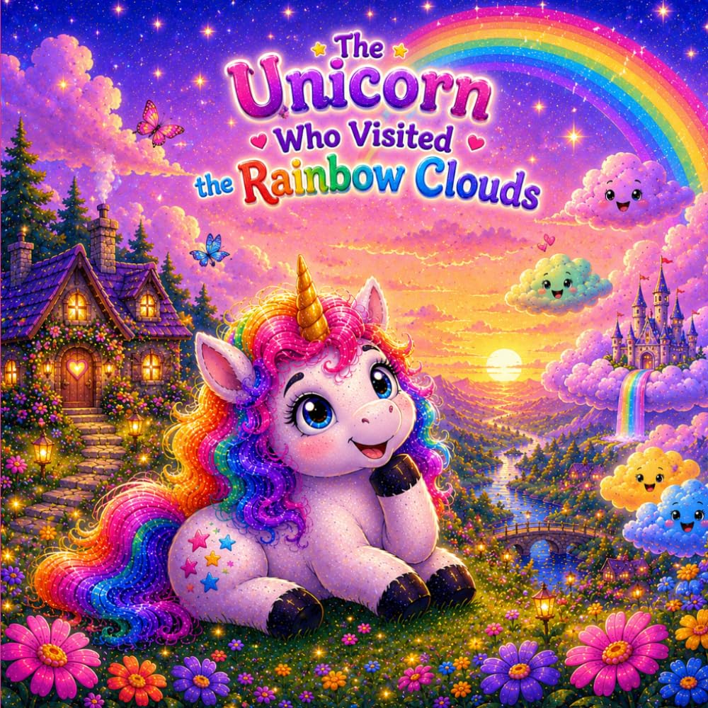 The Unicorn Who Visited the Rainbow Clouds