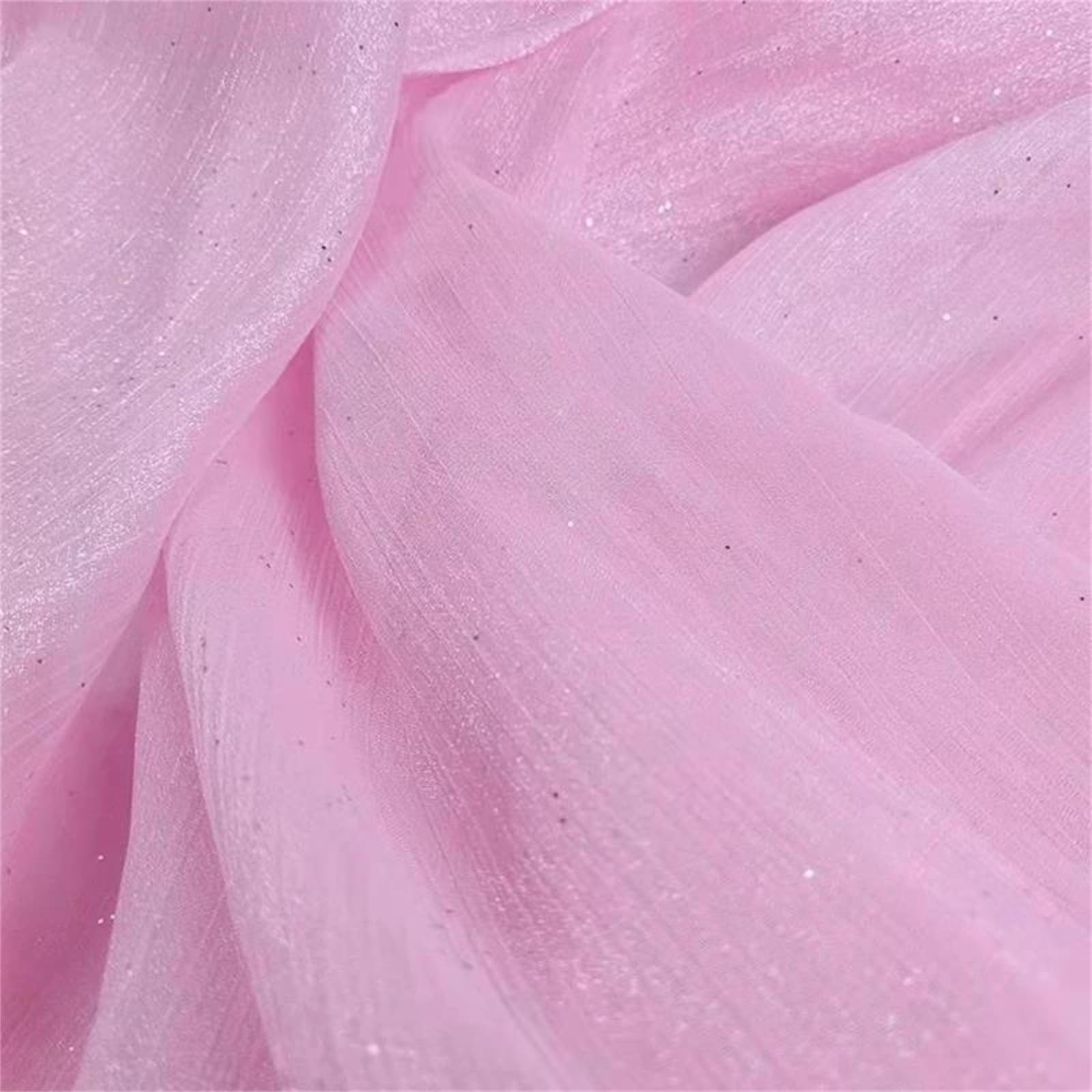 Tela de organza, Tela Organza Glitter Multicolor 100cm x 150cm(Mint En8)