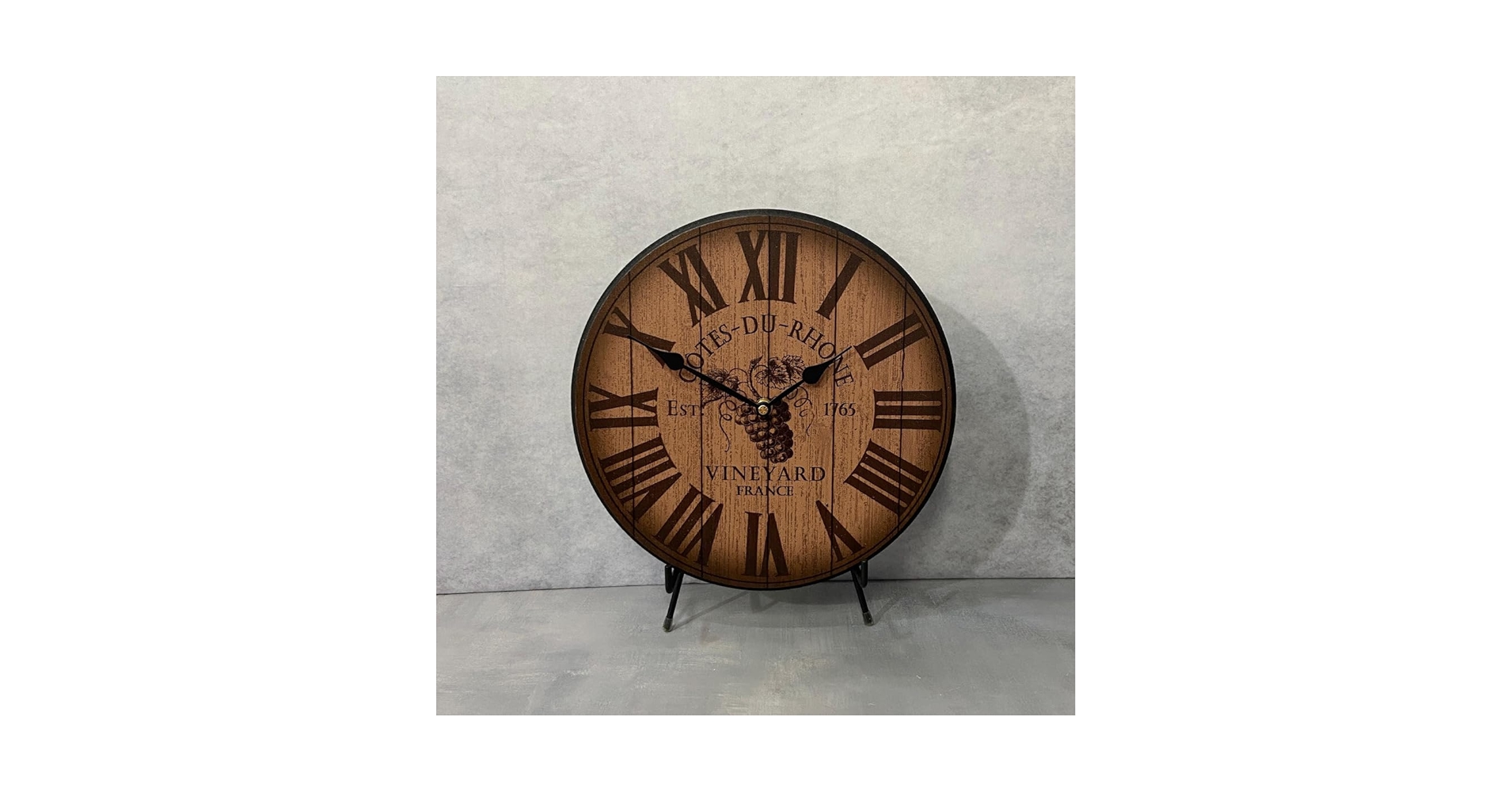 ワイン樽　置き時計　掛け時計　2WAY ワイン樽 置き時計 掛け時計 2WAY