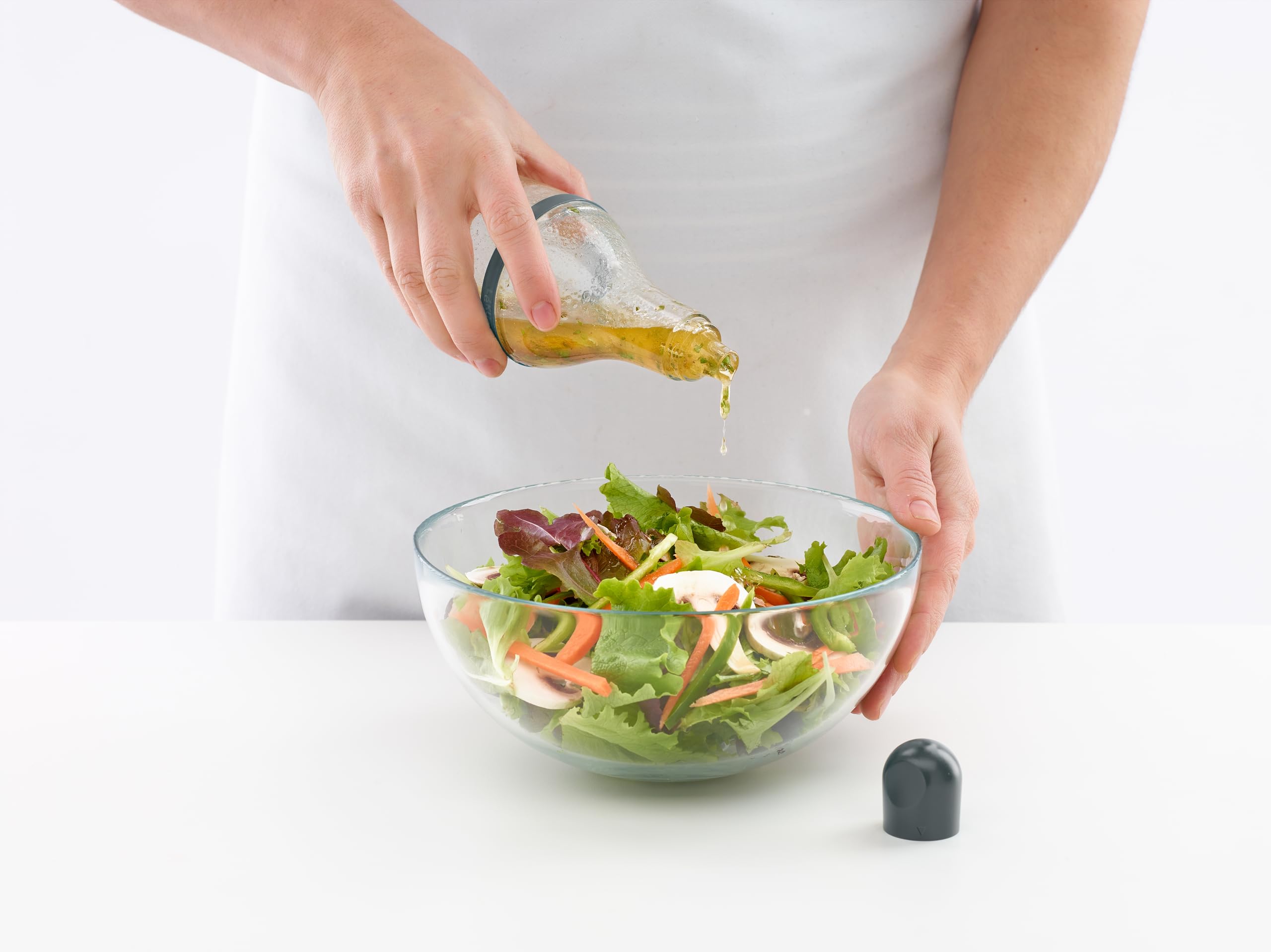 Lékué Dressing Shaker - Emulsionador vinagretas y salsas para ensaladas