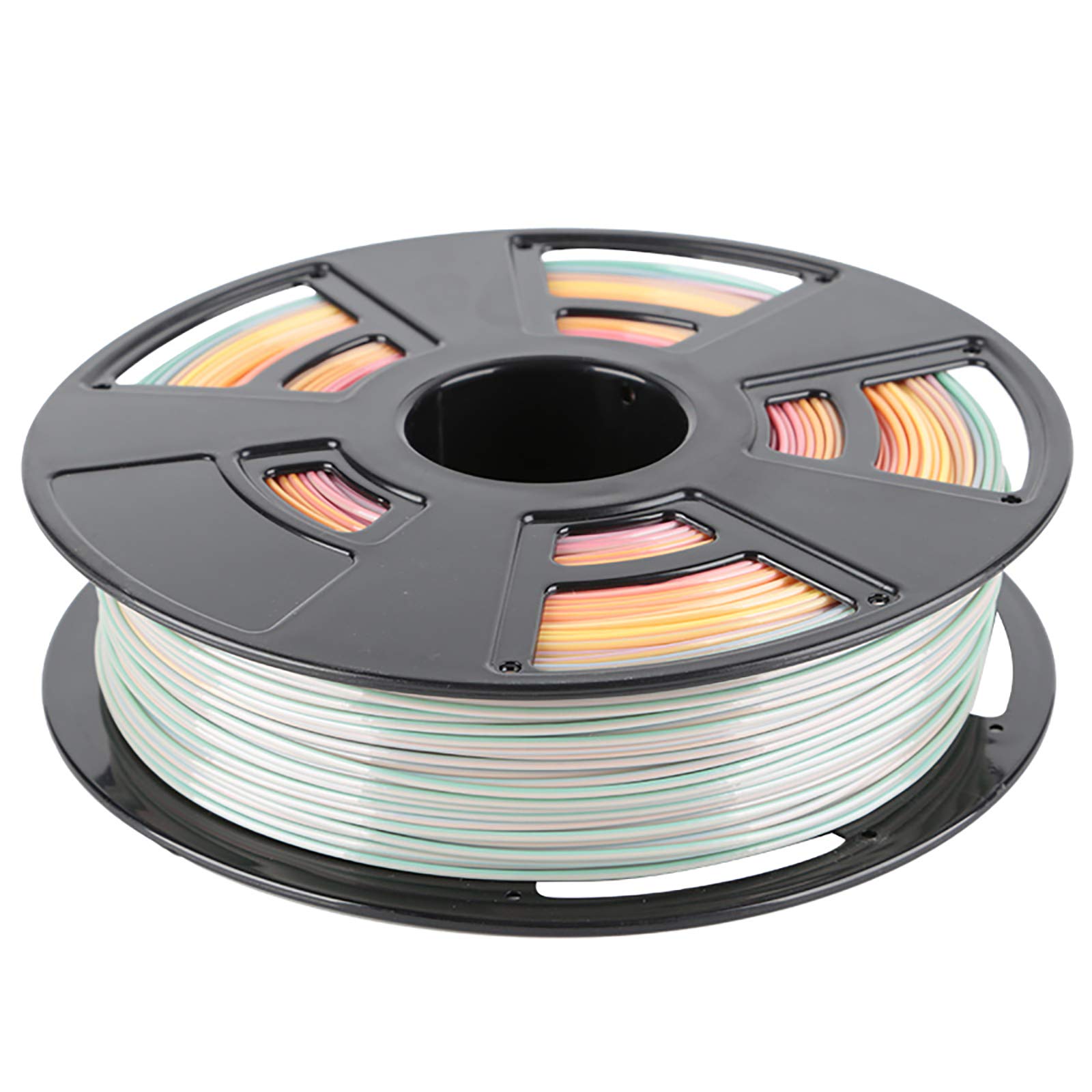 Filamento De Impresión 3D PLA1.75mm1KG Carrete Filamento Degradado Multicolor Material De Impresión 3D para Impresora 3D Y Bolígrafo 3D