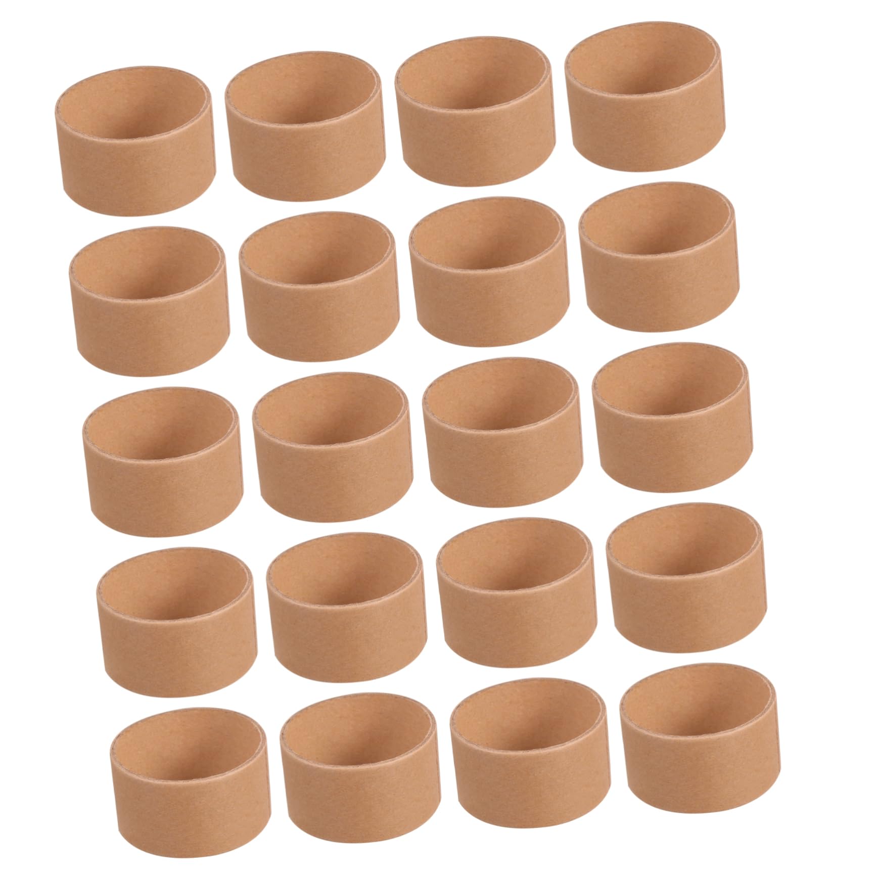 Hohopeti DIY Cardboard Tubes 20pcs Hand Painted Paper Rolls Round Paper Tubes for Crafts Boys and Girls Classroom Fun