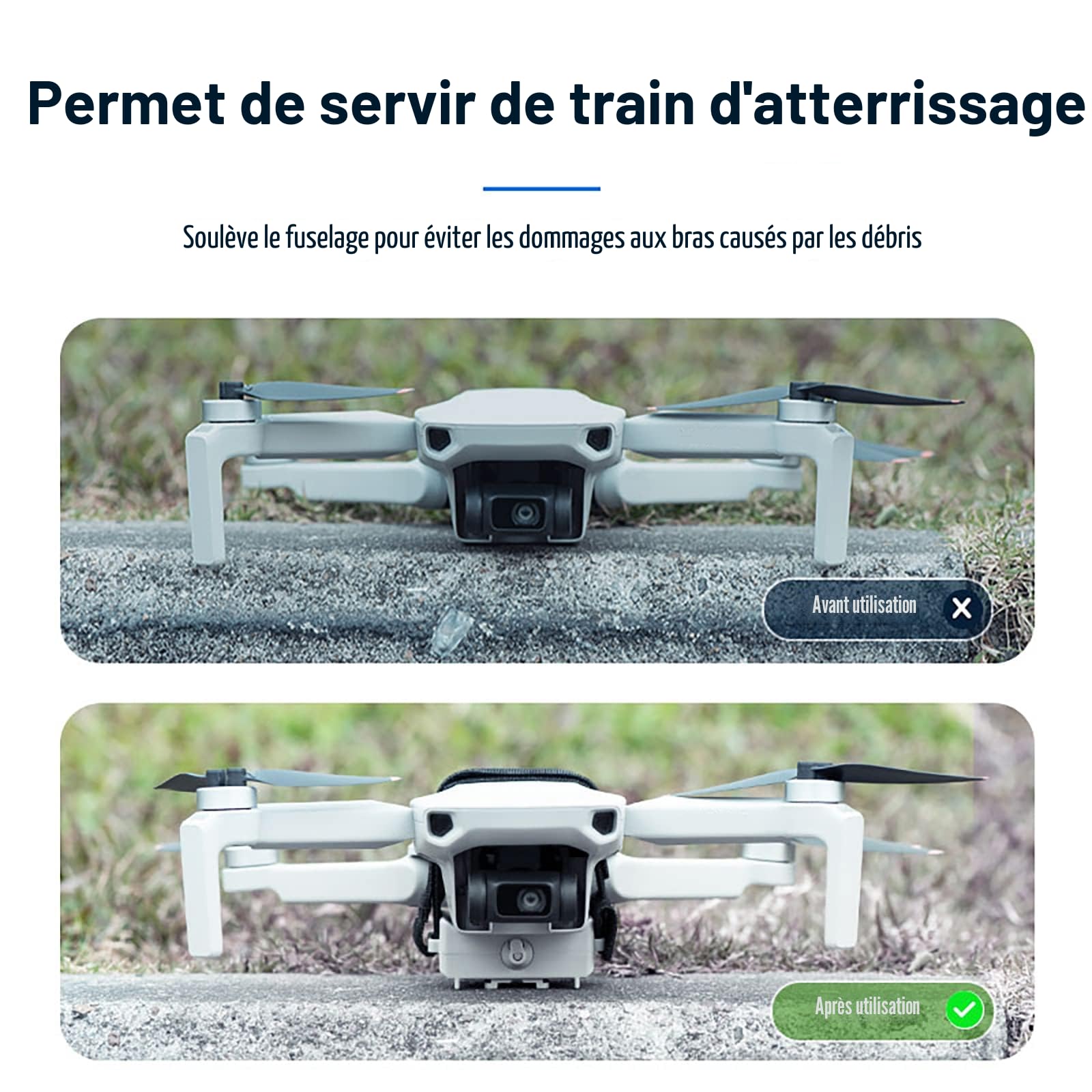 Système Airdrop Universel pour DJI Mini 4K / Mini 4 Pro / 3 Pro - Lanceur Drone