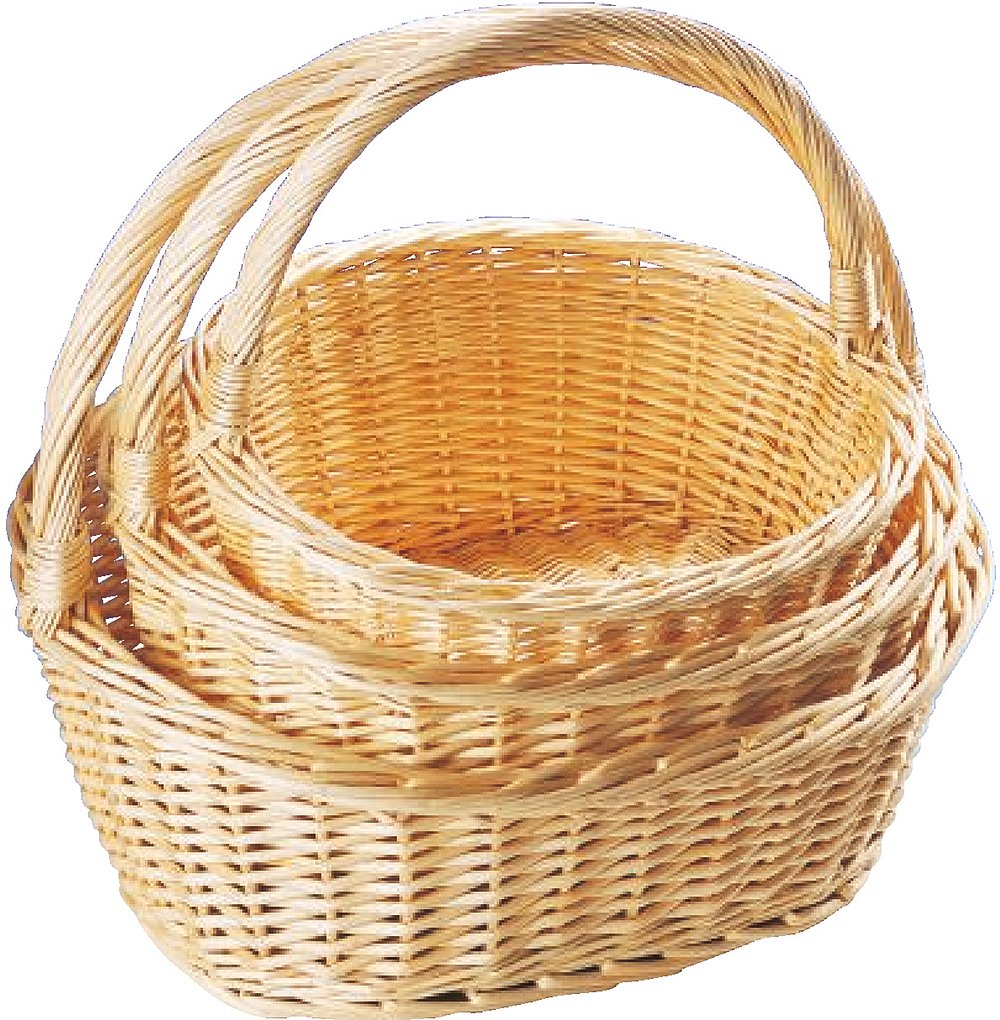 3er Set Geschenkkörbe Vollweide Natur | Präsentkörbe in 3 Größen | Weidenkörbe zum Befüllen | Geschenkideen für Geburtstag, Hochzeit, Weihnachten, Ostern & Firmenjubiläum