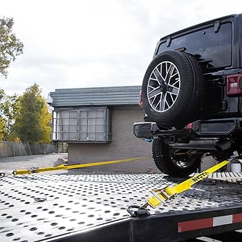 Amazon.com: VULCAN Complete Axle Strap Tie Down Kit with