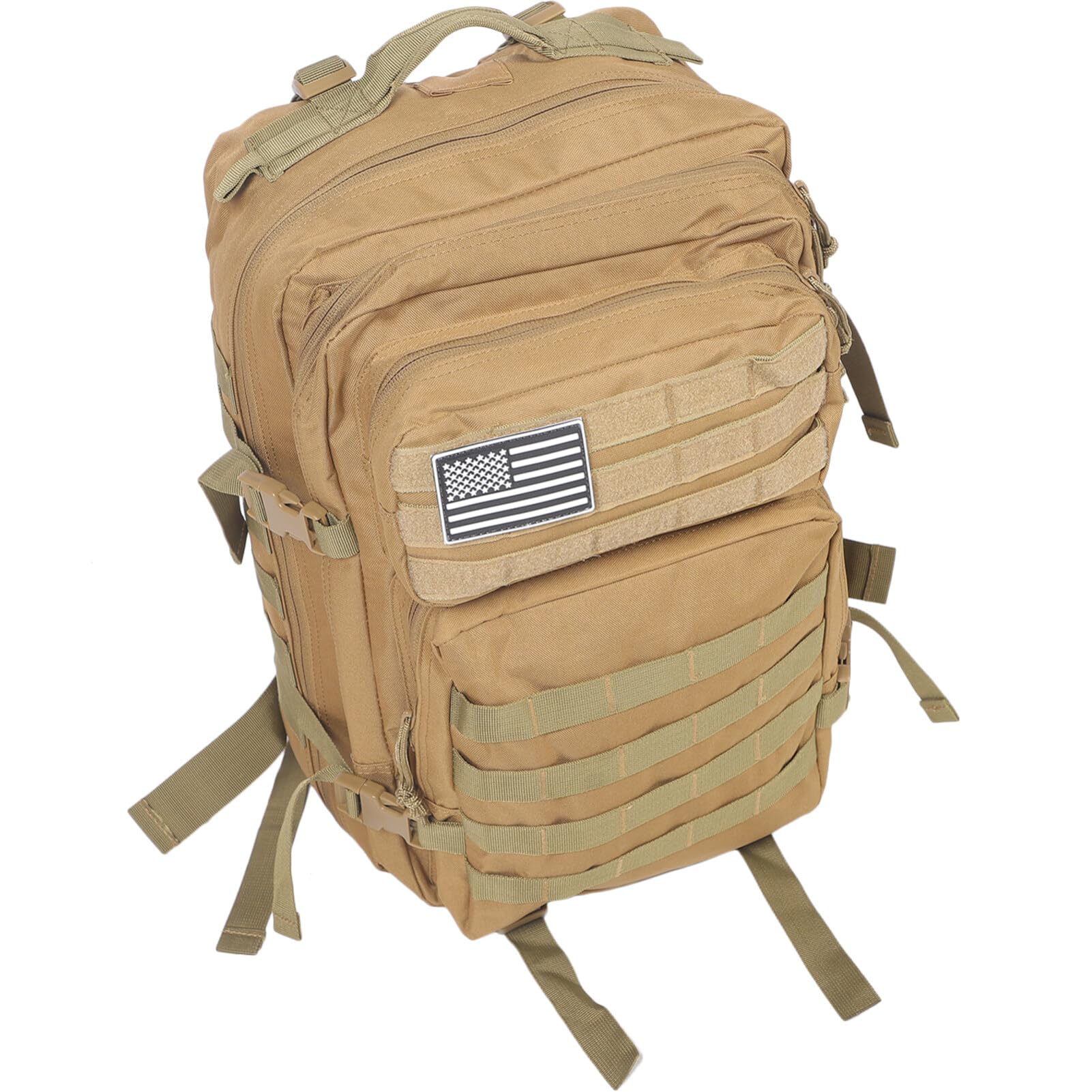 BESPORTBLE Outdoor Camouflage Backpack Oxford Capacity Hiking and Camping Bag Multi-functional Storage Organizer for Men and Women